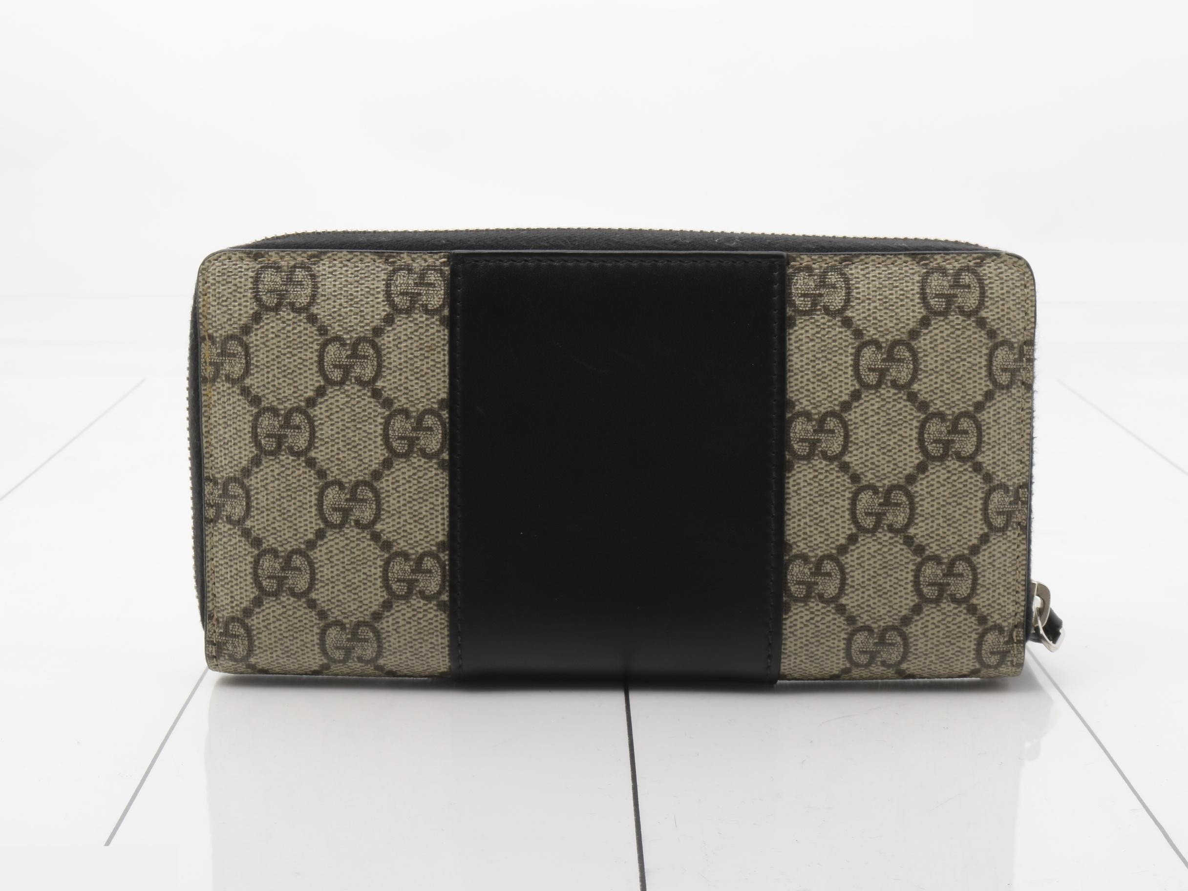 GG Supreme Zipper Wallet — view 2