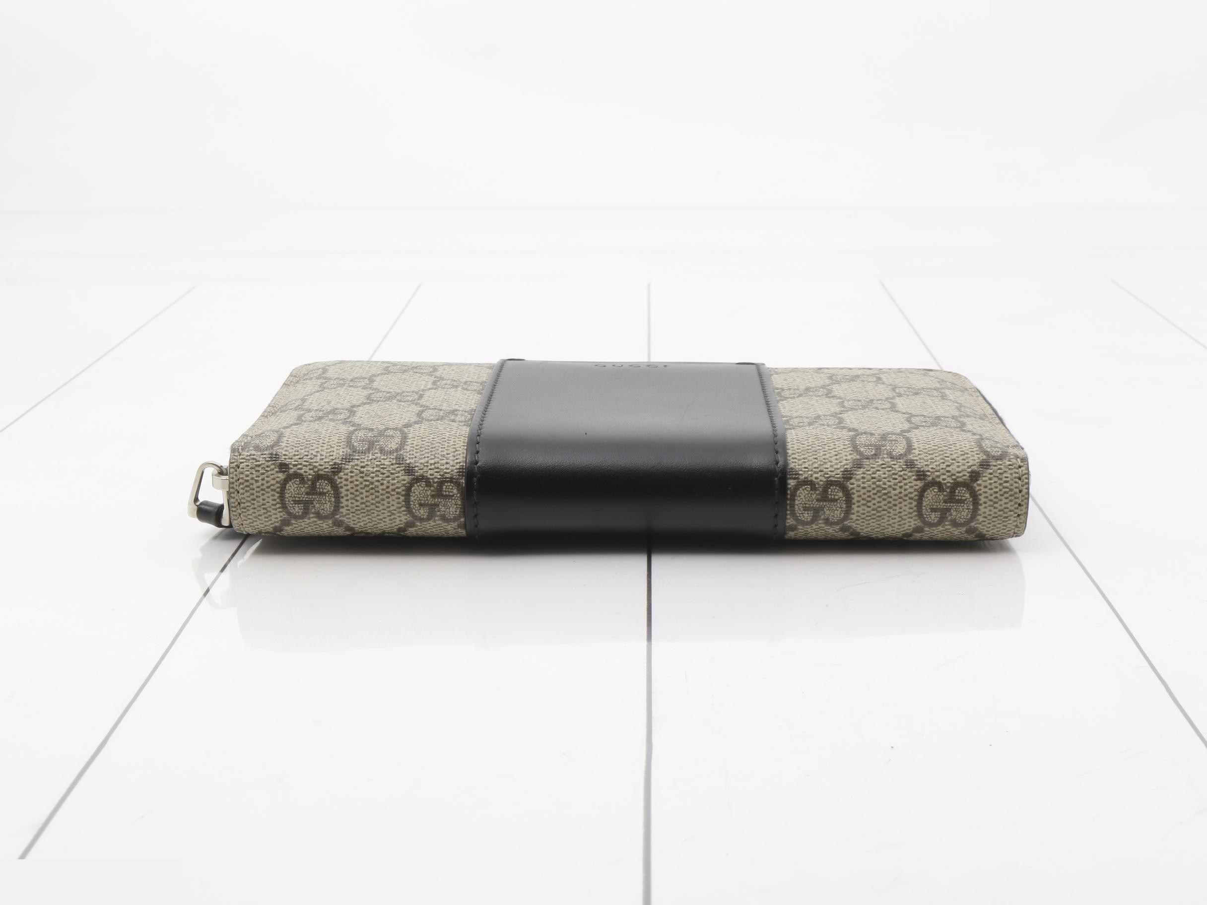 GG Supreme Zipper Wallet — view 3