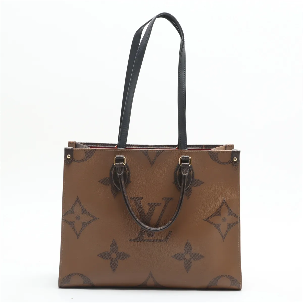 Giant Monogram Reverse On the Go MM M45039 Brown RFID reaction available — view 2