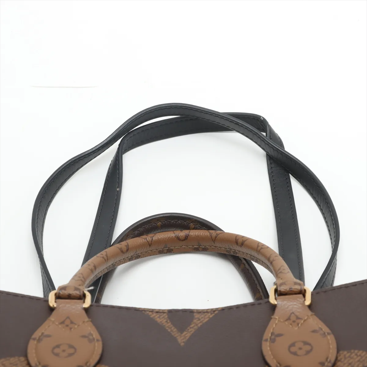Giant Monogram Reverse On the Go MM M45039 Brown RFID reaction available — view 6