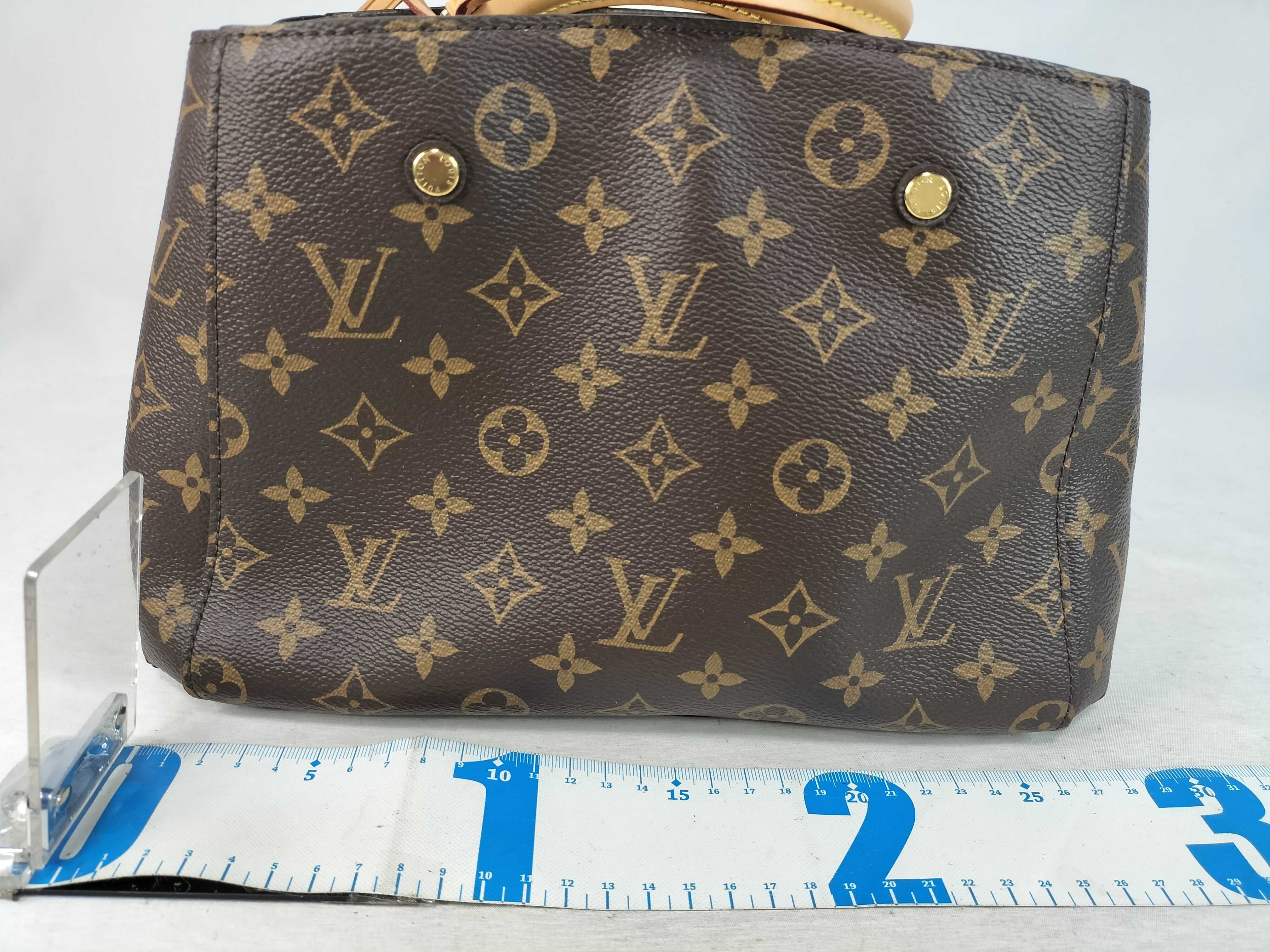 Monogram Louis Vuitton Montagne BB Handbag — view 2