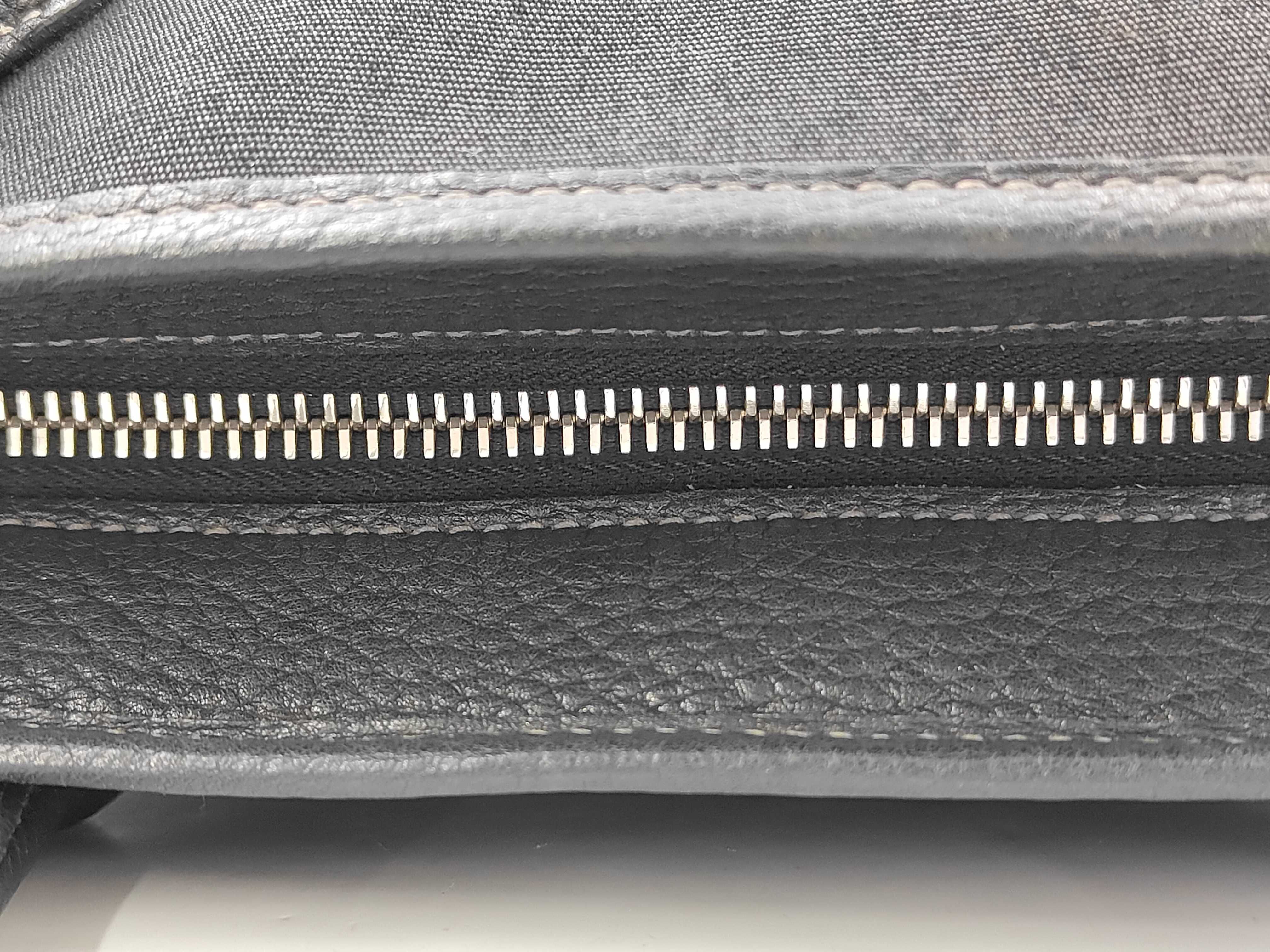Garden Zip PM Black M Stamp Tote Bag — view 8
