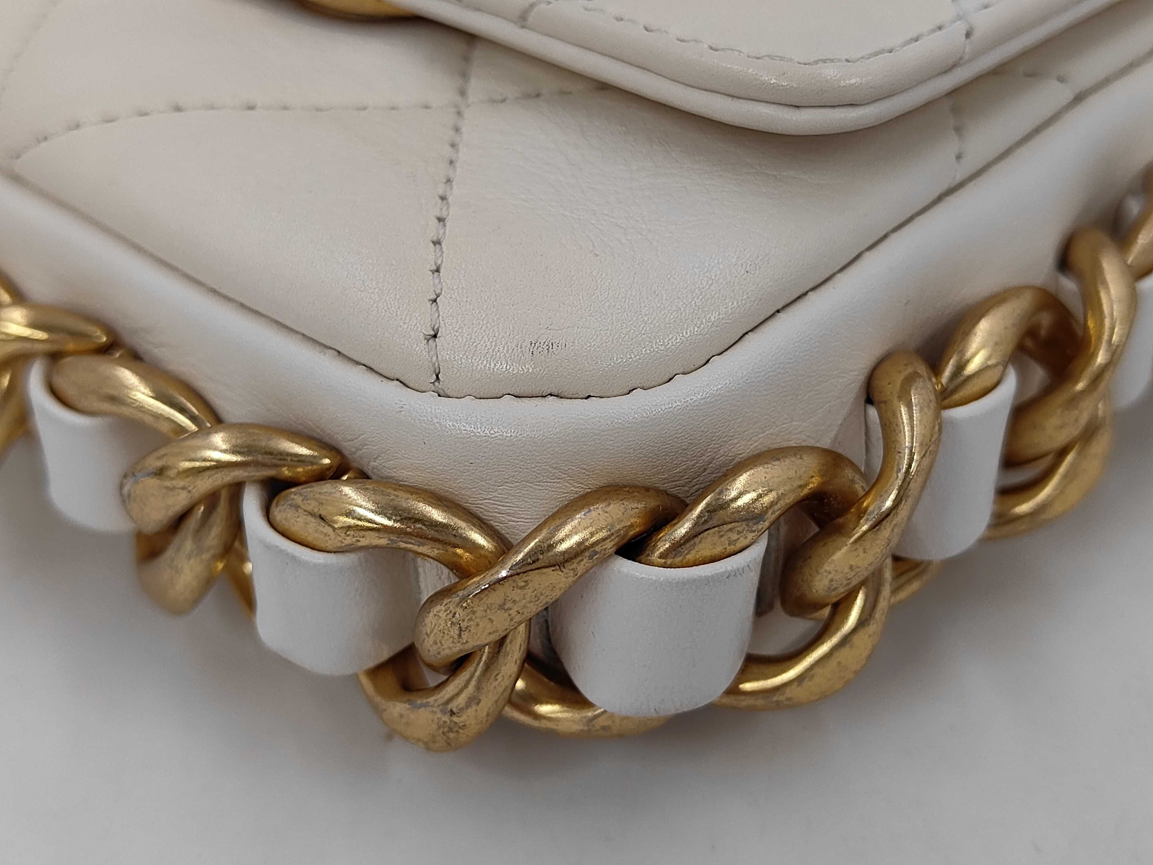 Lambskin Chain Shoulder Bag — view 4