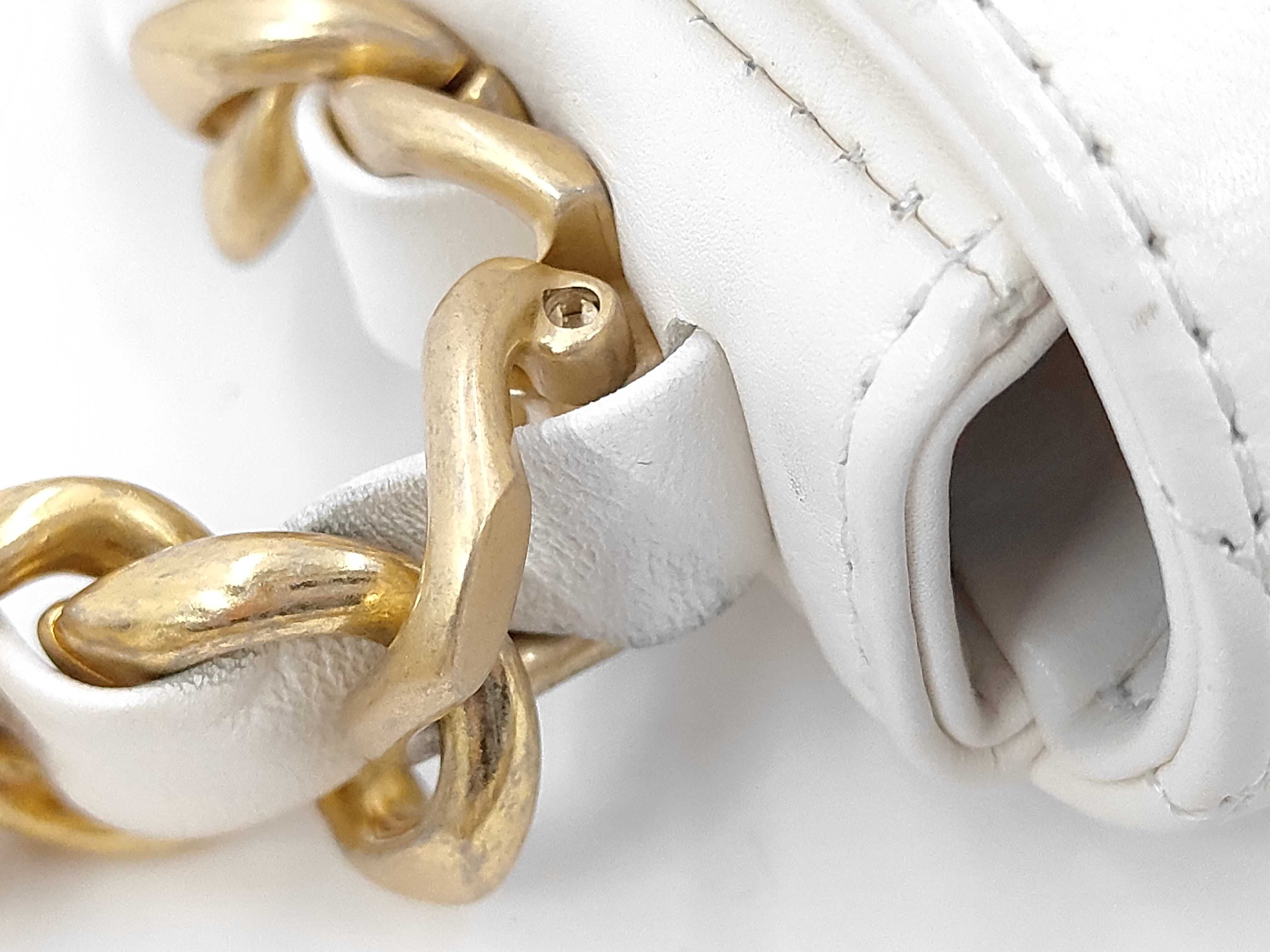 Lambskin Chain Shoulder Bag — view 8
