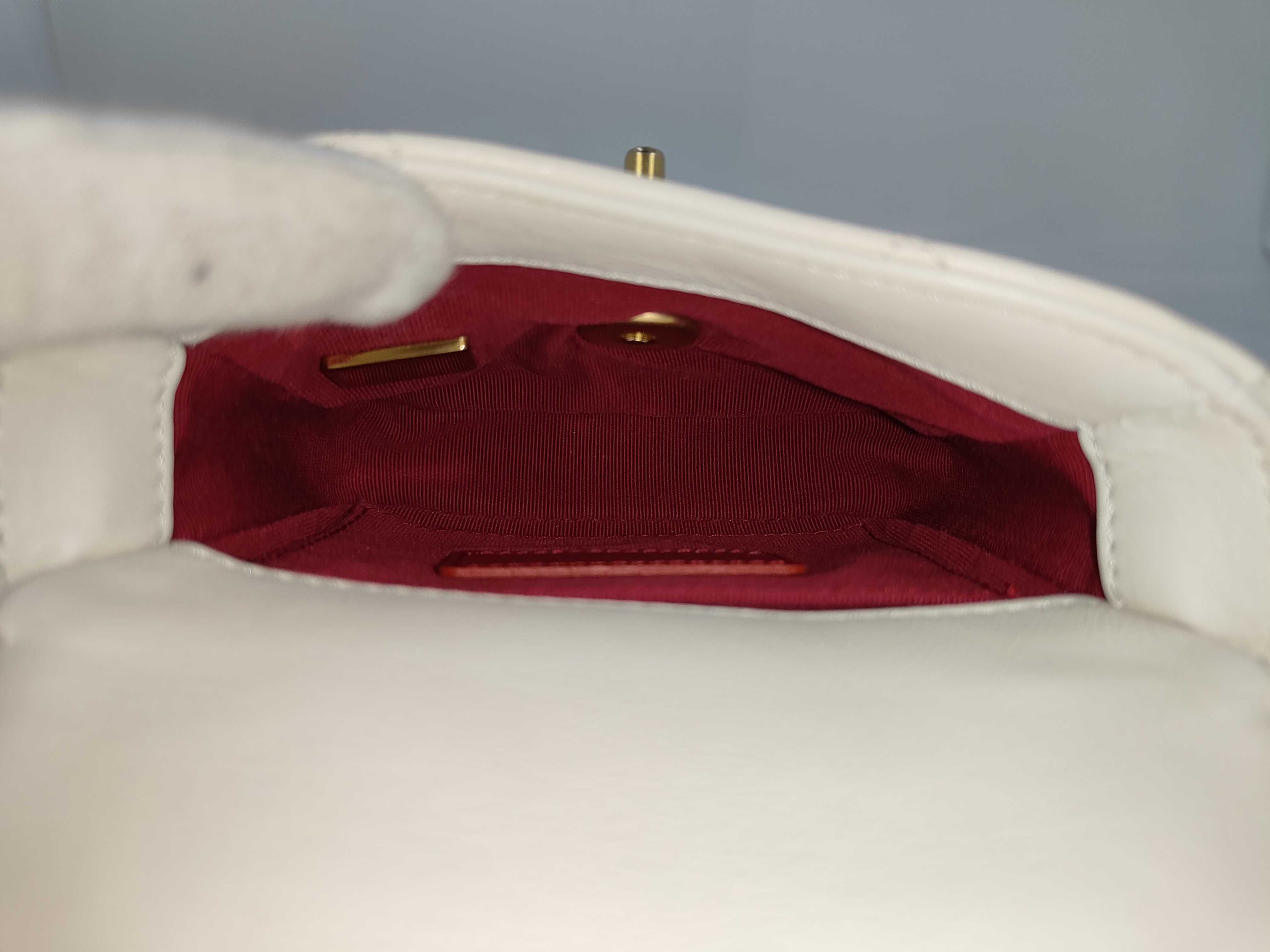 Lambskin Chain Shoulder Bag — view 9