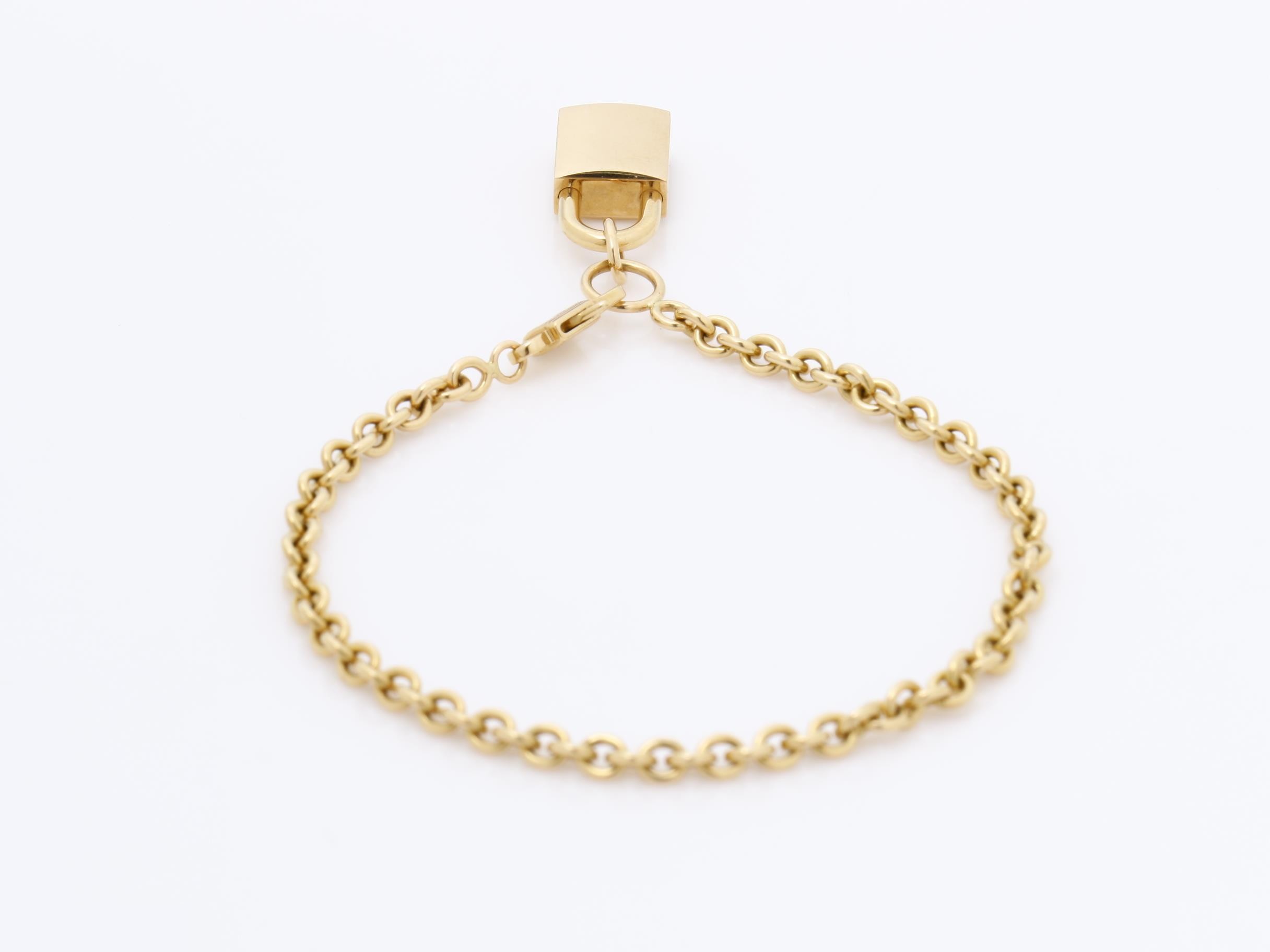 Bracelet, 750PG (pink gold), diamonds, 10.3g, wrist circumference approximately 15.5cm — view 4