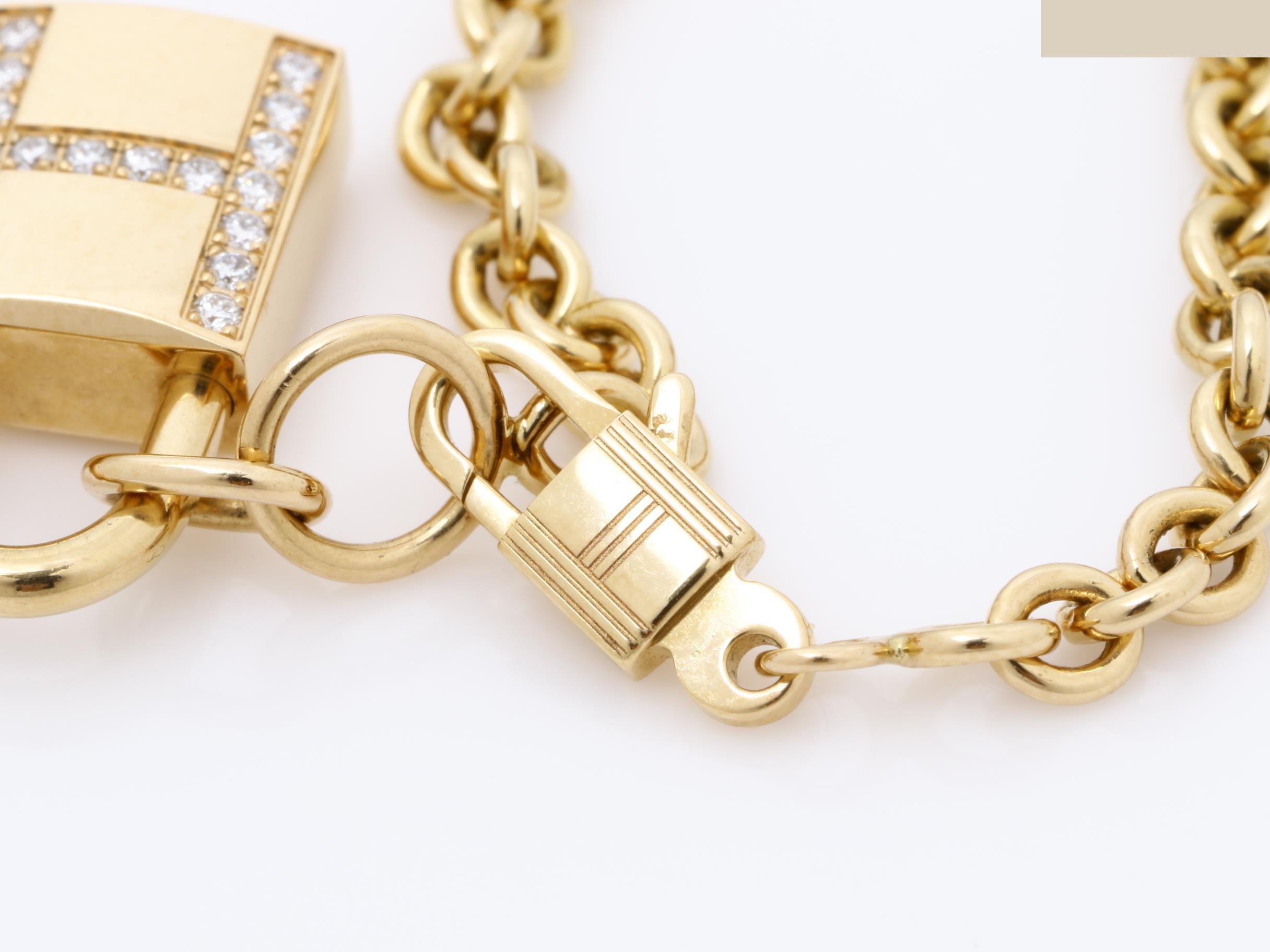 Bracelet, 750PG (pink gold), diamonds, 10.3g, wrist circumference approximately 15.5cm — view 5