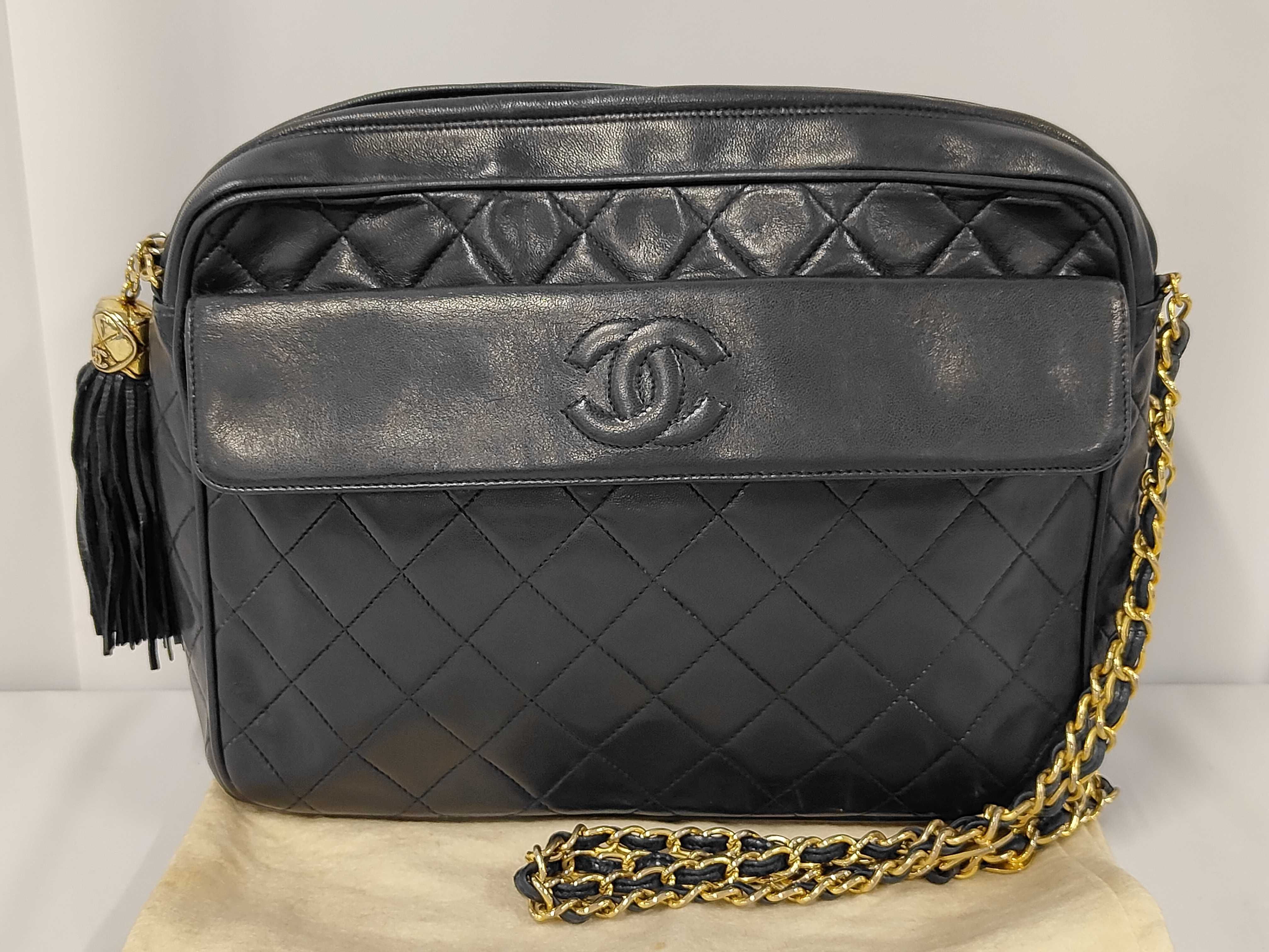 navy shoulder bag