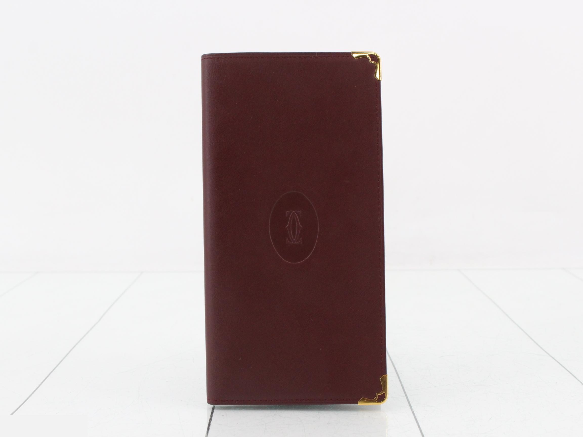 Mustline Bi-fold Wallet, Bordeaux
