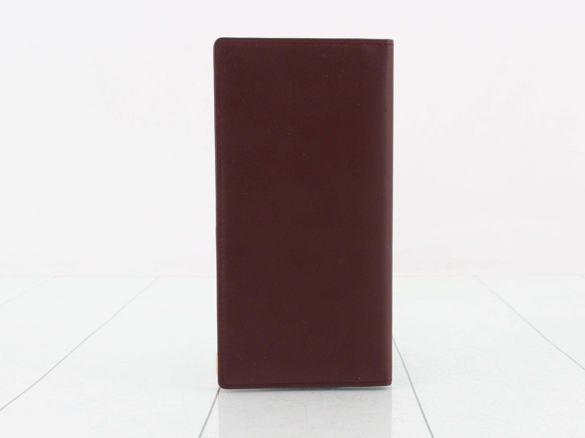 Mustline Bi-fold Wallet, Bordeaux — view 2