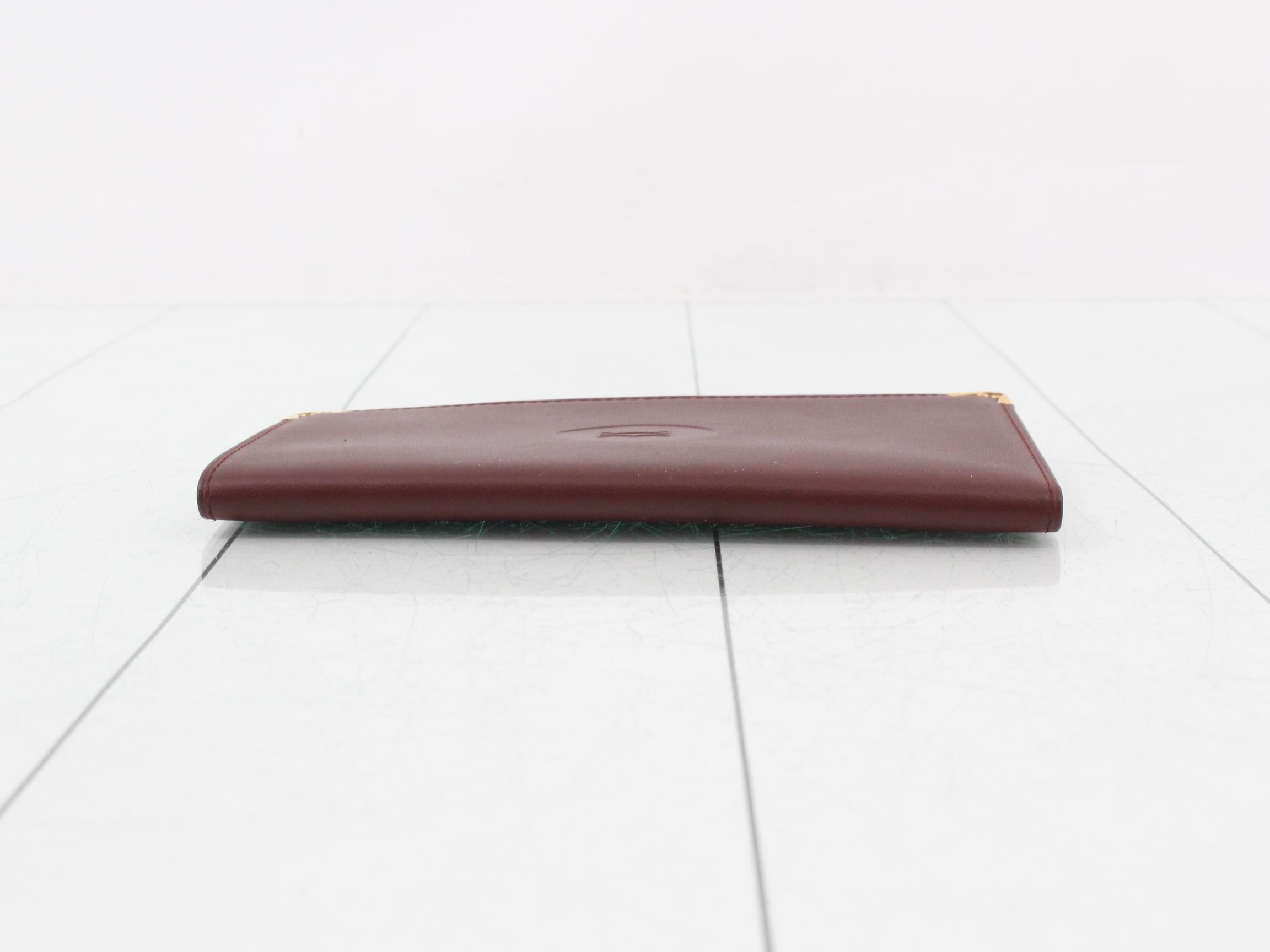 Mustline Bi-fold Wallet, Bordeaux — view 3