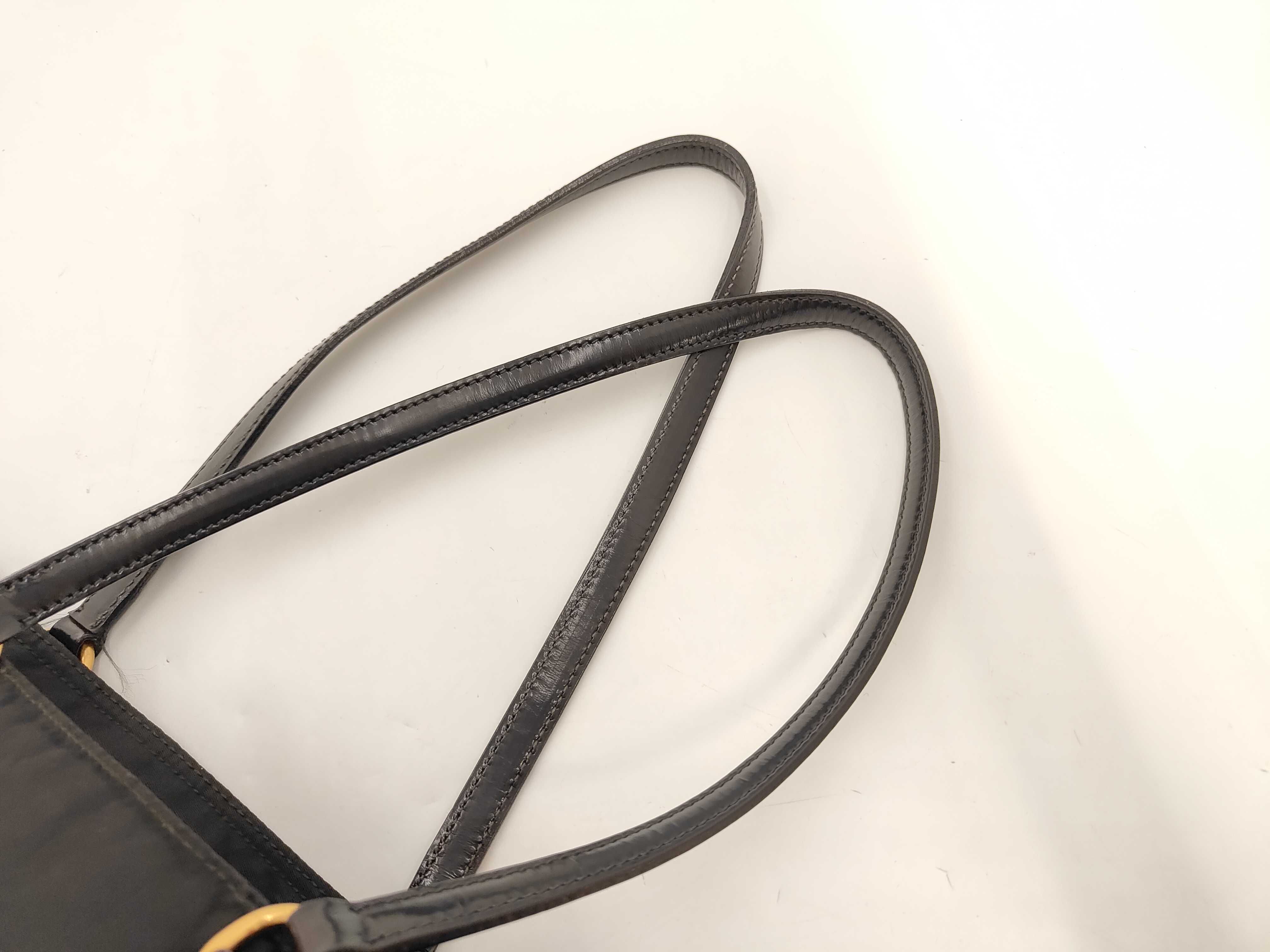 nylon tote bag, black nylon tote bag — view 5