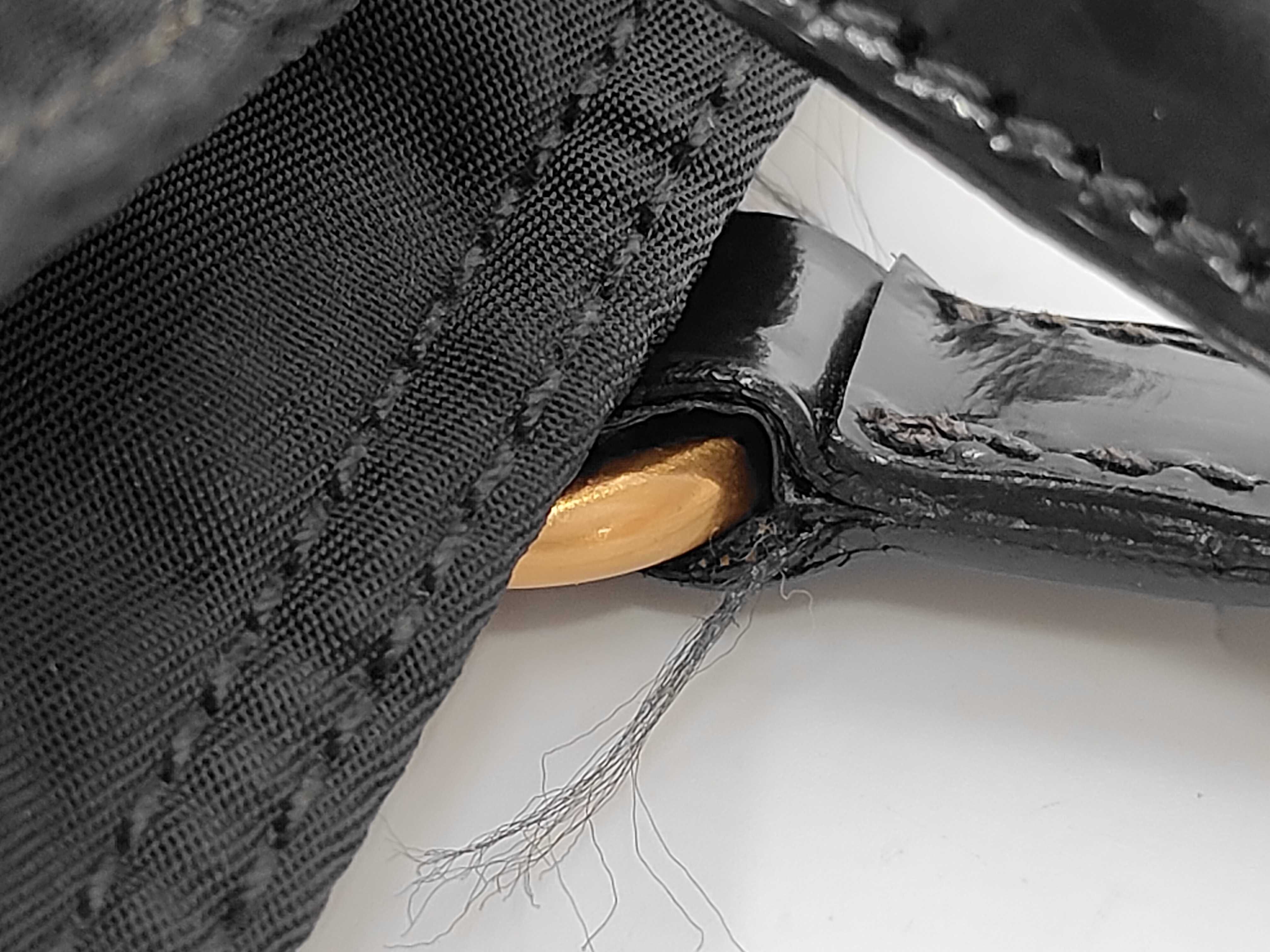 nylon tote bag, black nylon tote bag — view 7