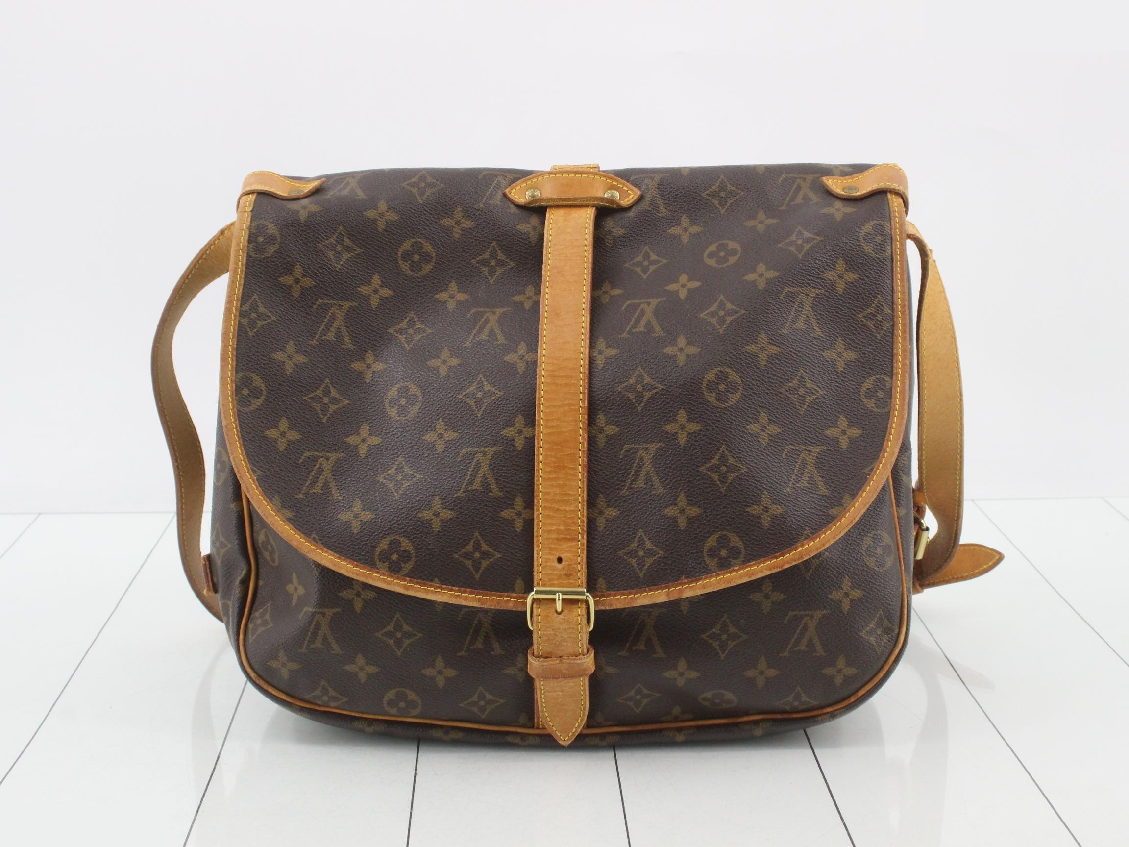 Monogram Saumur 35 Shoulder Bag — view 2