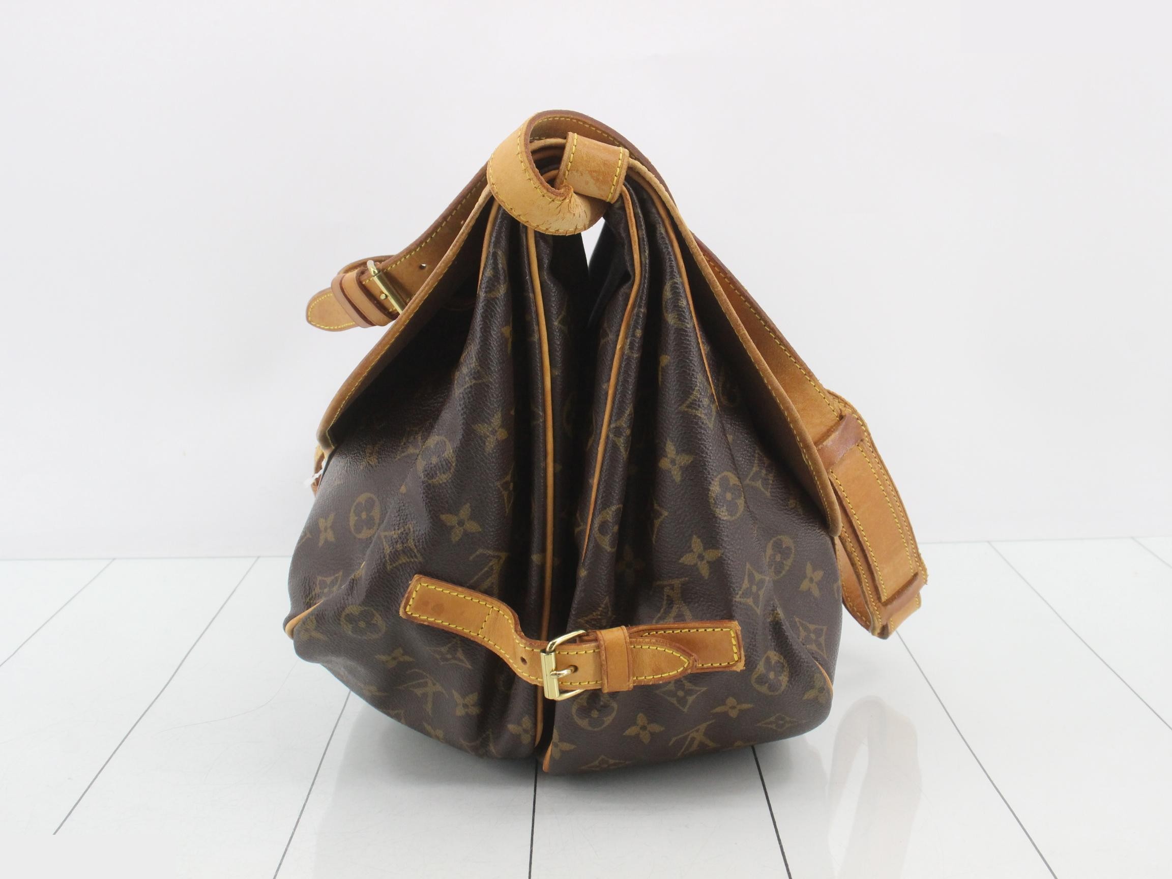 Monogram Saumur 35 Shoulder Bag — view 3