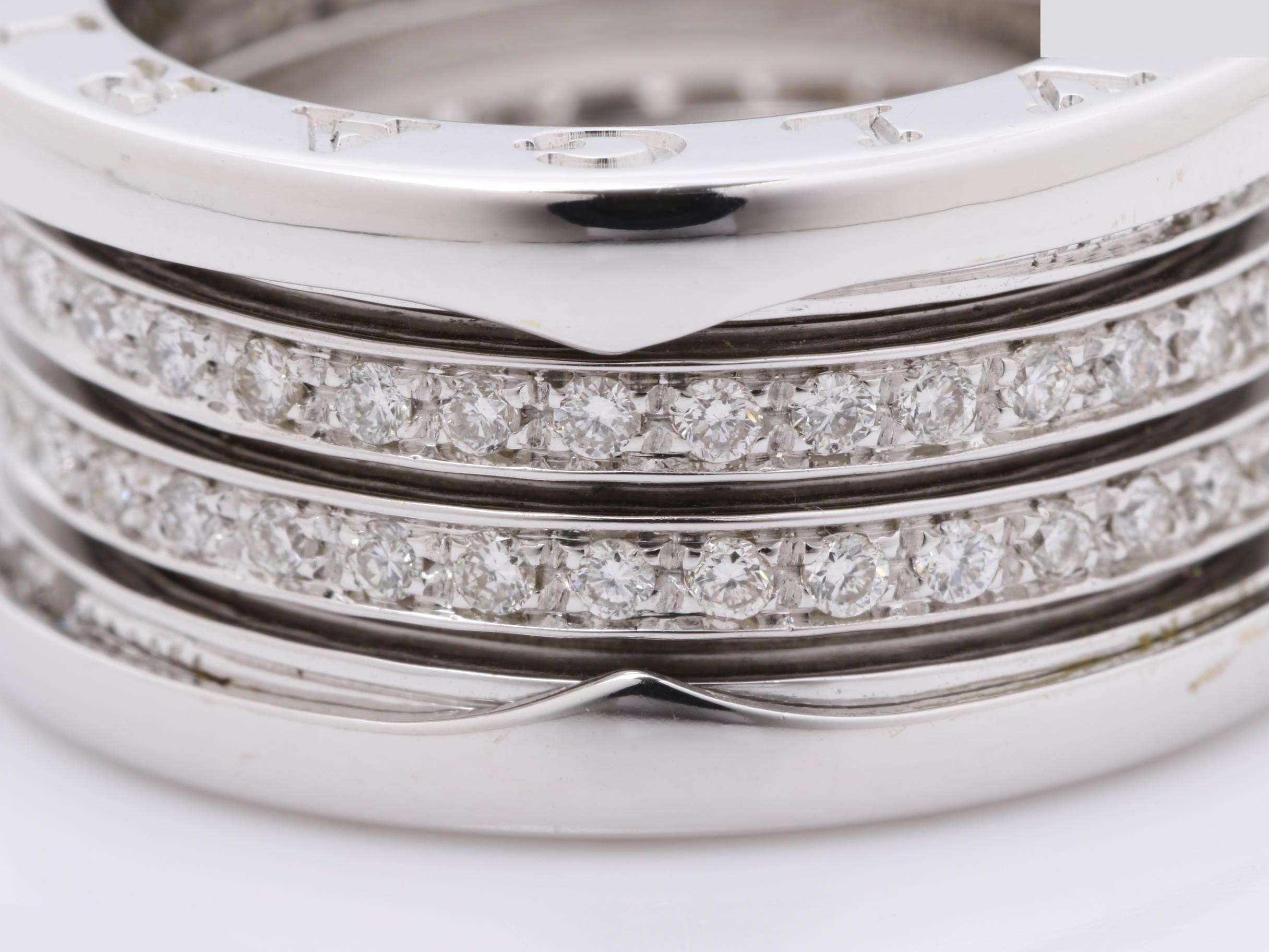 B.zero1 750WG 3-band watch with diamonds — view 2
