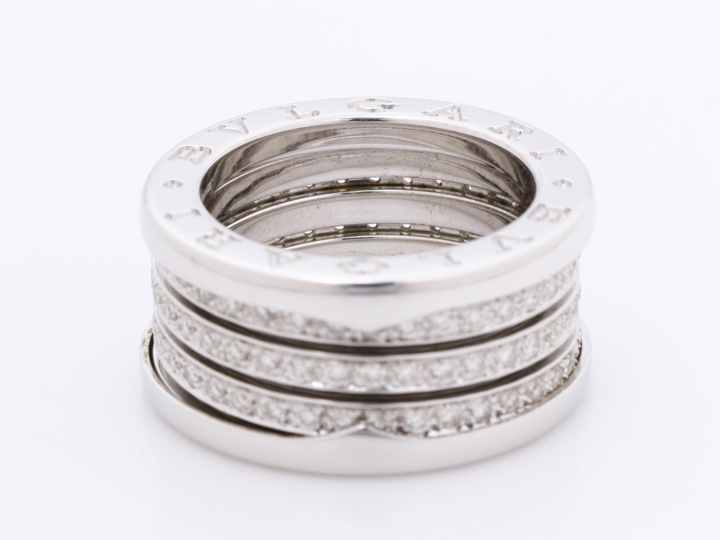 B.zero1 750WG 3-band watch with diamonds — view 4