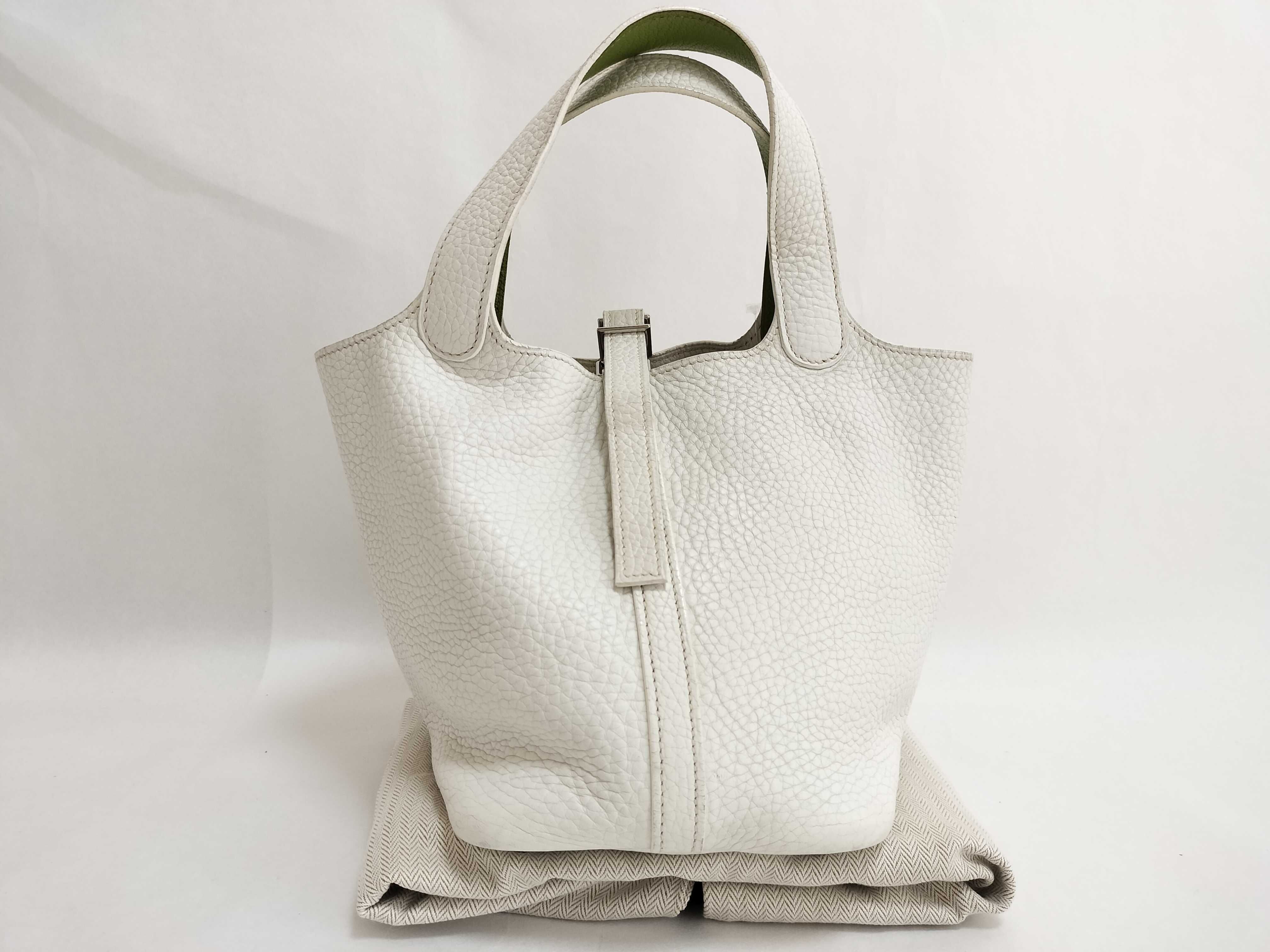 Picotin Eclat PM (White) Handbag