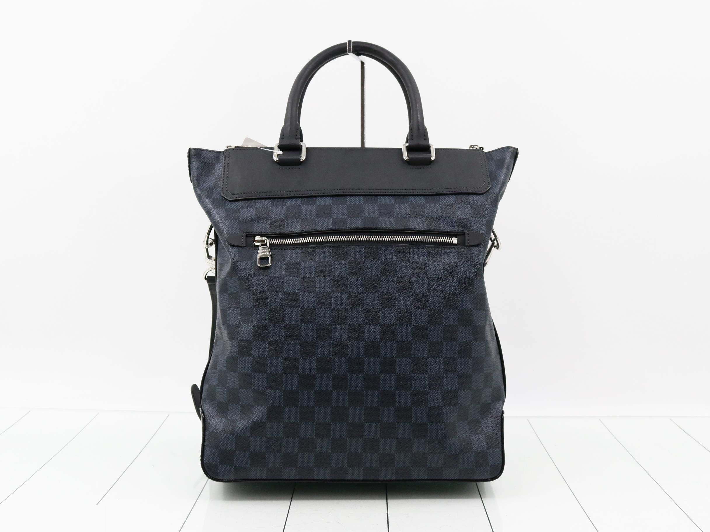 Damier Cobalt Tote Greenwich 2-Way Tote Bag — view 2