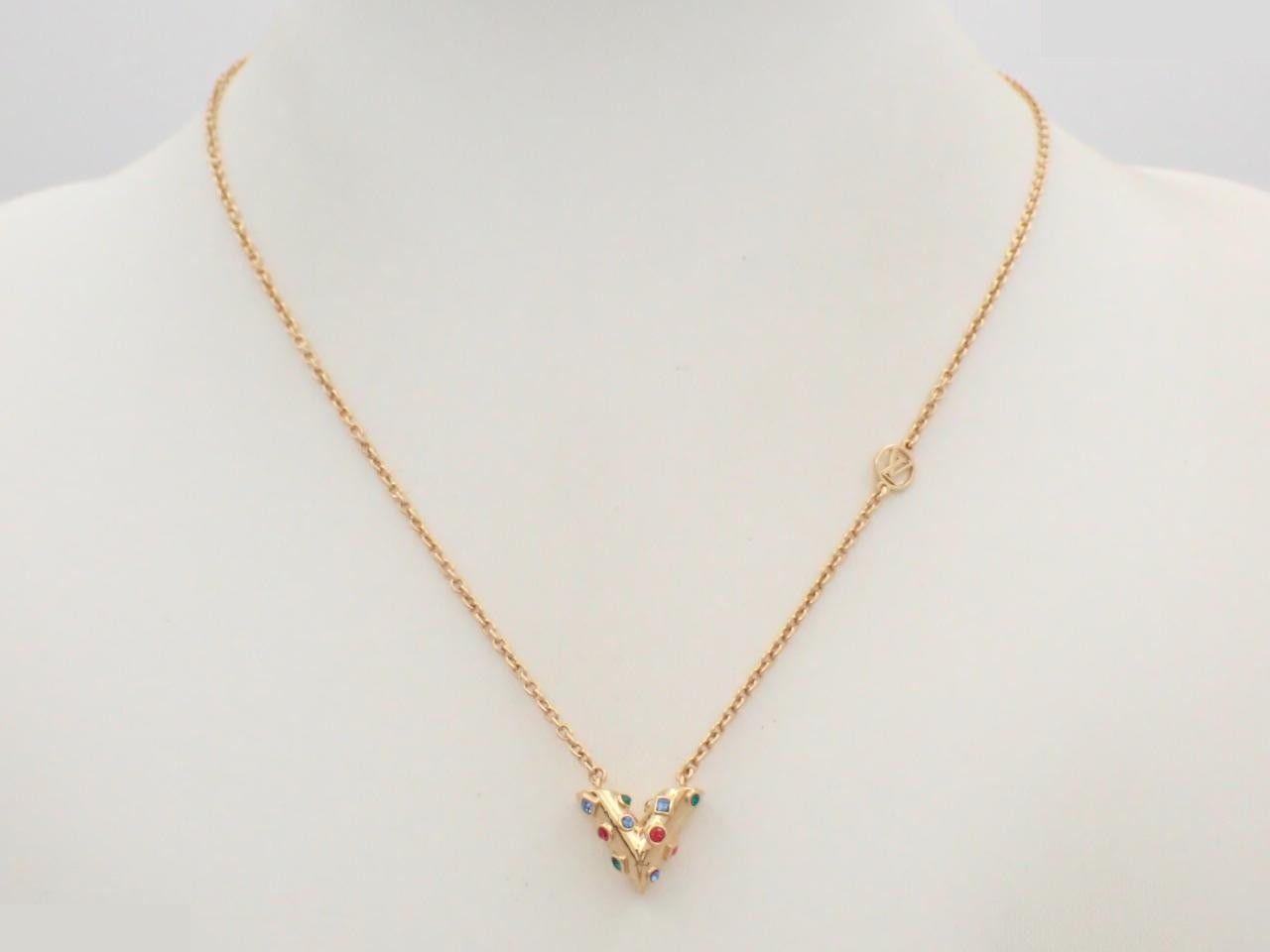 LV M68920 Collier Essential V Planet Chain (approx. 46cm) — view 3