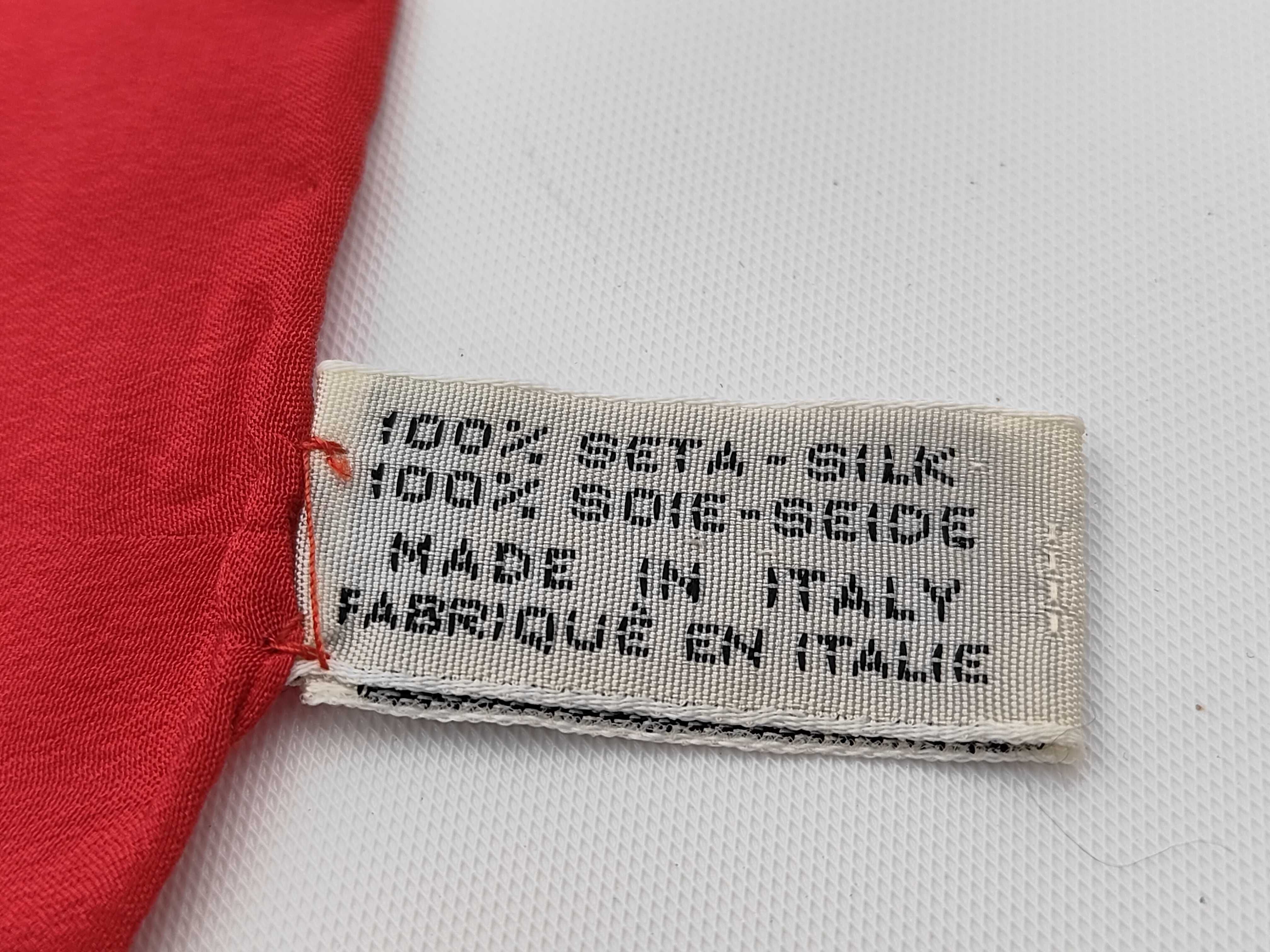 Large Silk Scarf with Floral Pattern (with Tag) - Other Accessories — view 4