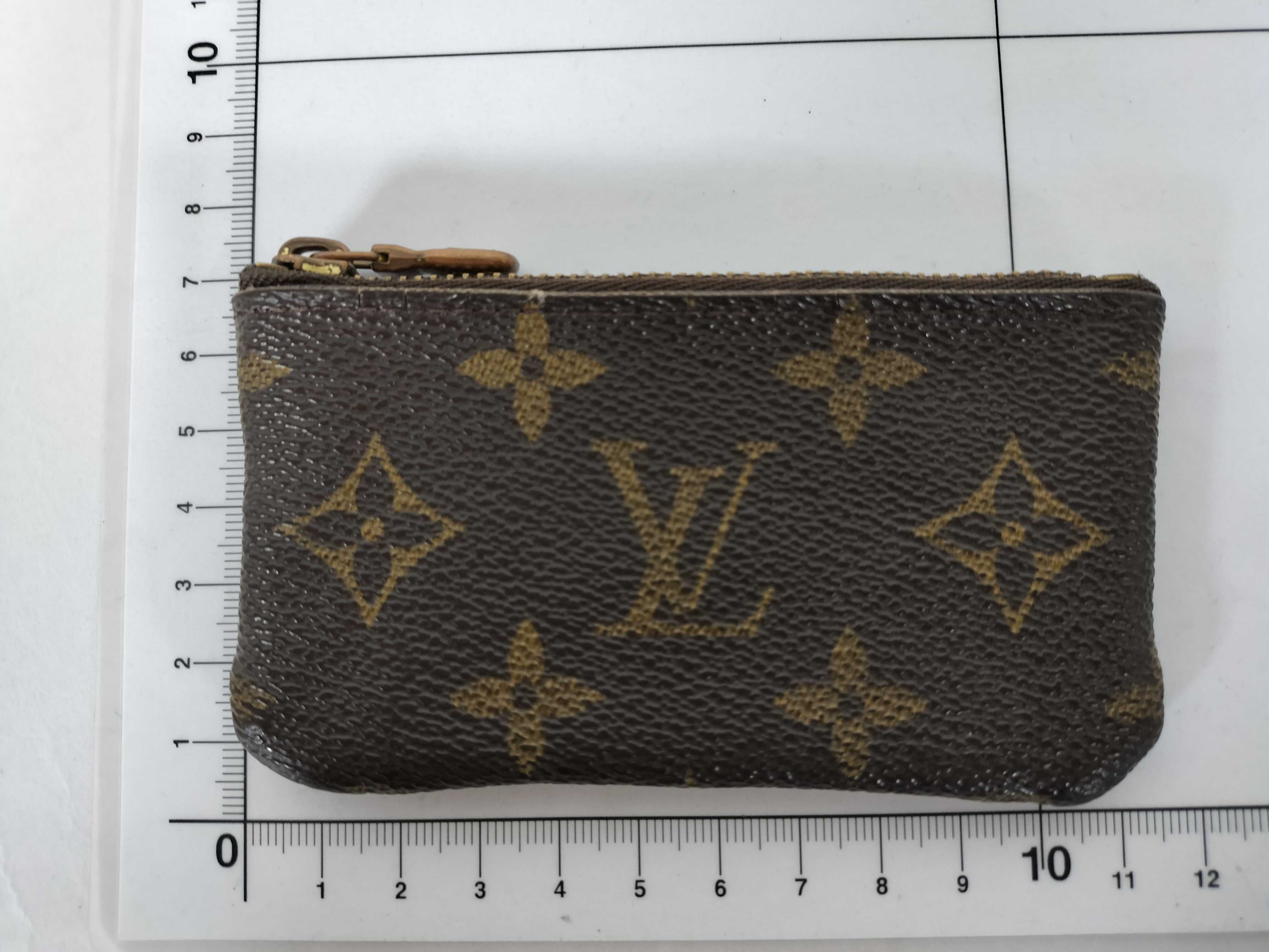 Monogram Vuitton Pochette Clé Coin Case — view 2