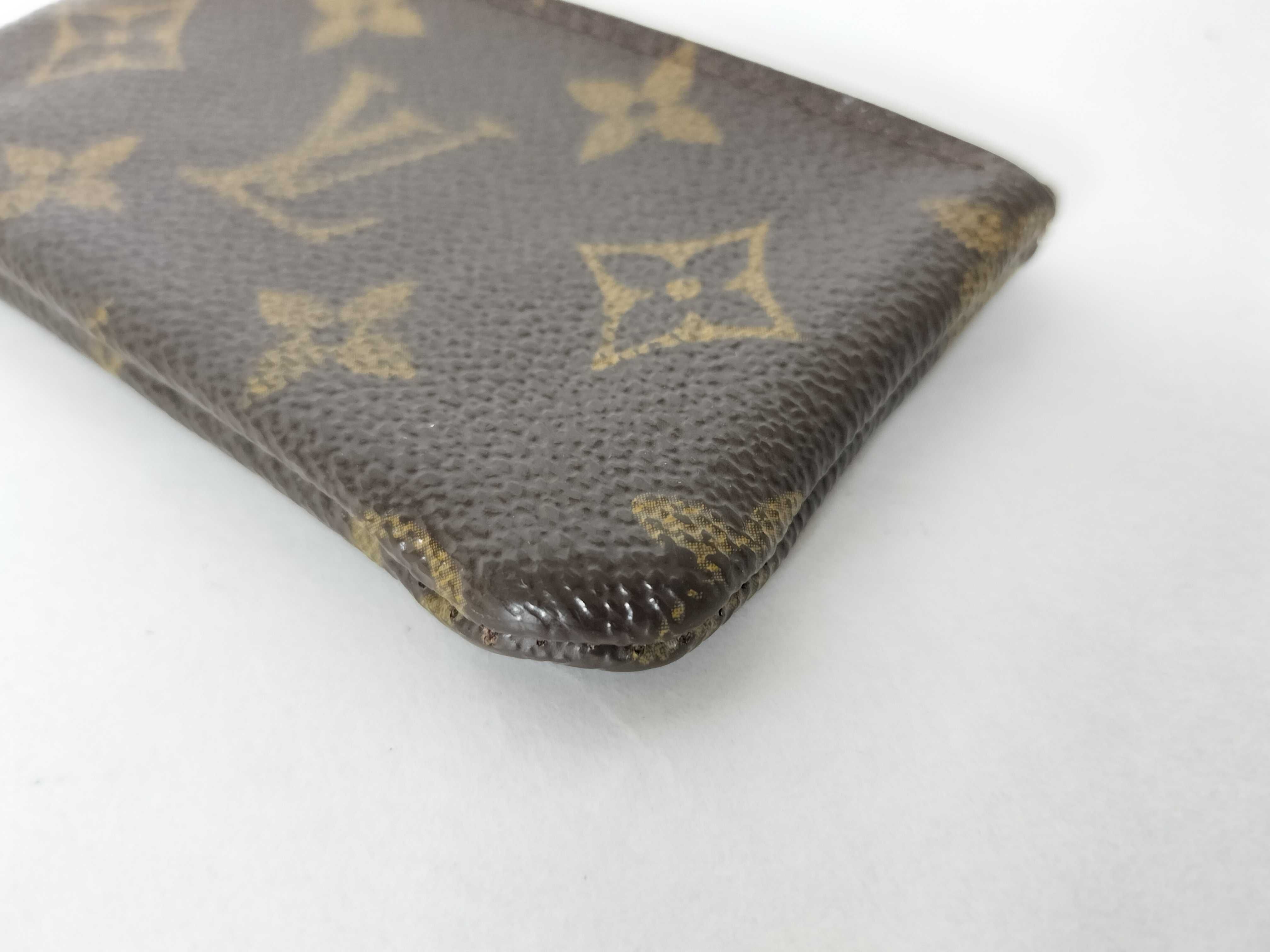 Monogram Vuitton Pochette Clé Coin Case — view 3