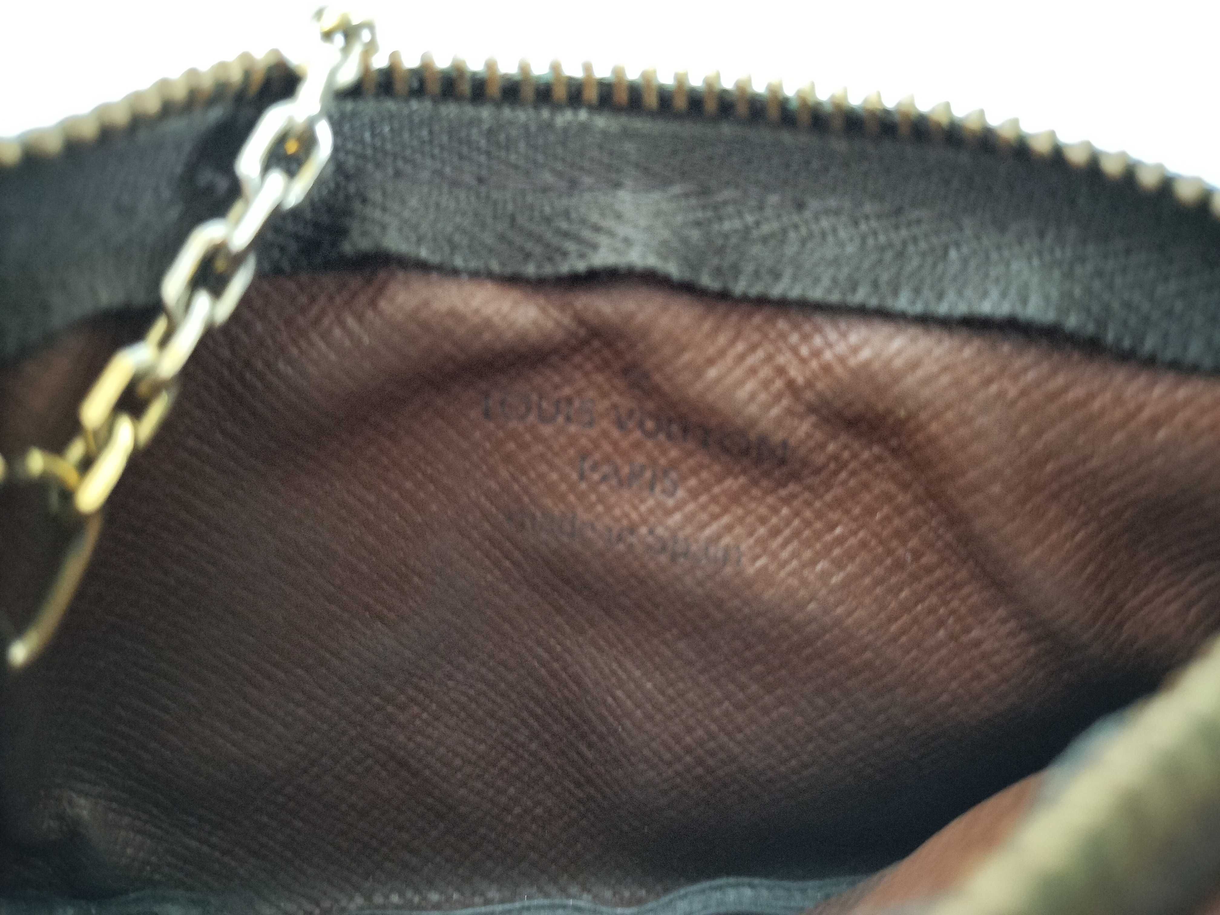 Monogram Vuitton Pochette Clé Coin Case — view 8