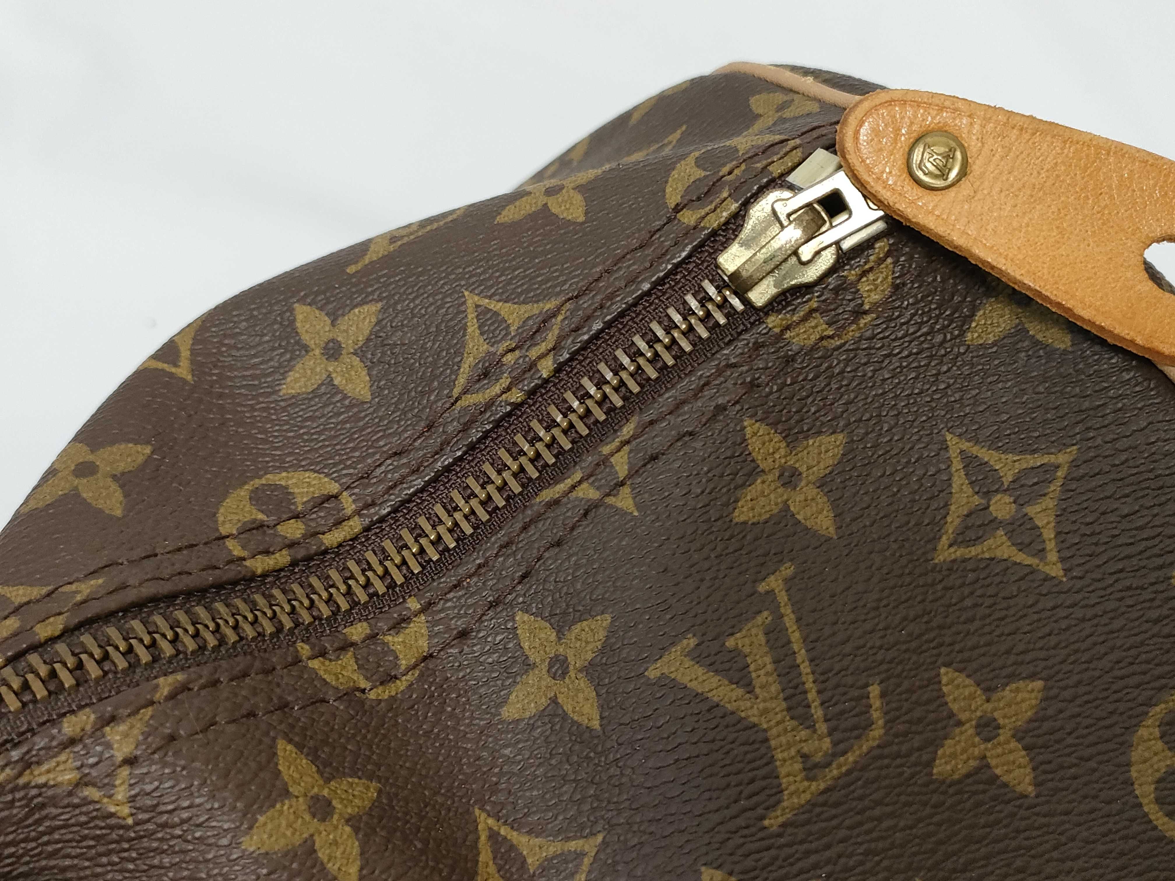 Monogram Vuitton Bag, Size 40, Boston Bag — view 9