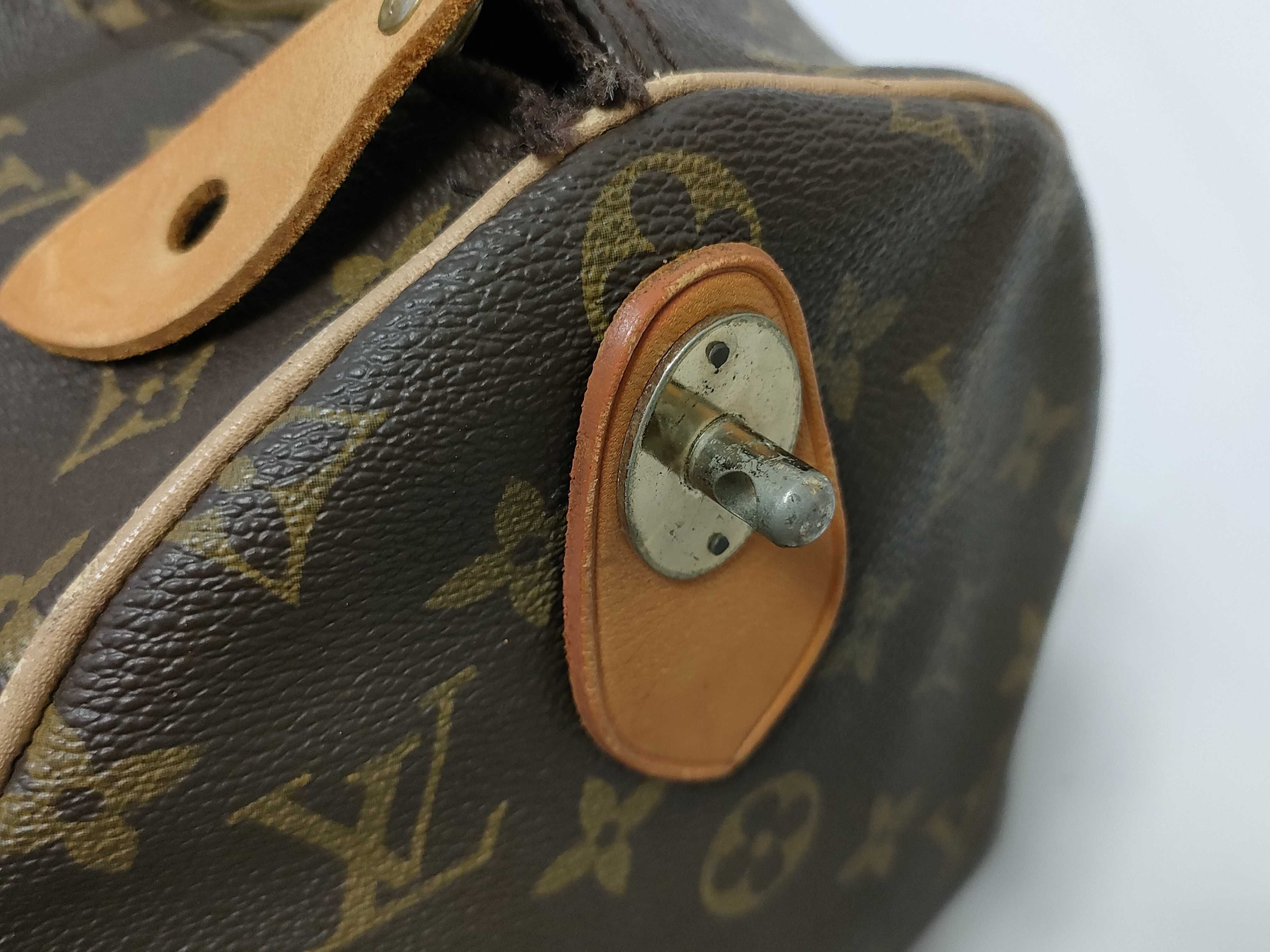 Monogram Vuitton Bag, Size 40, Boston Bag — view 10