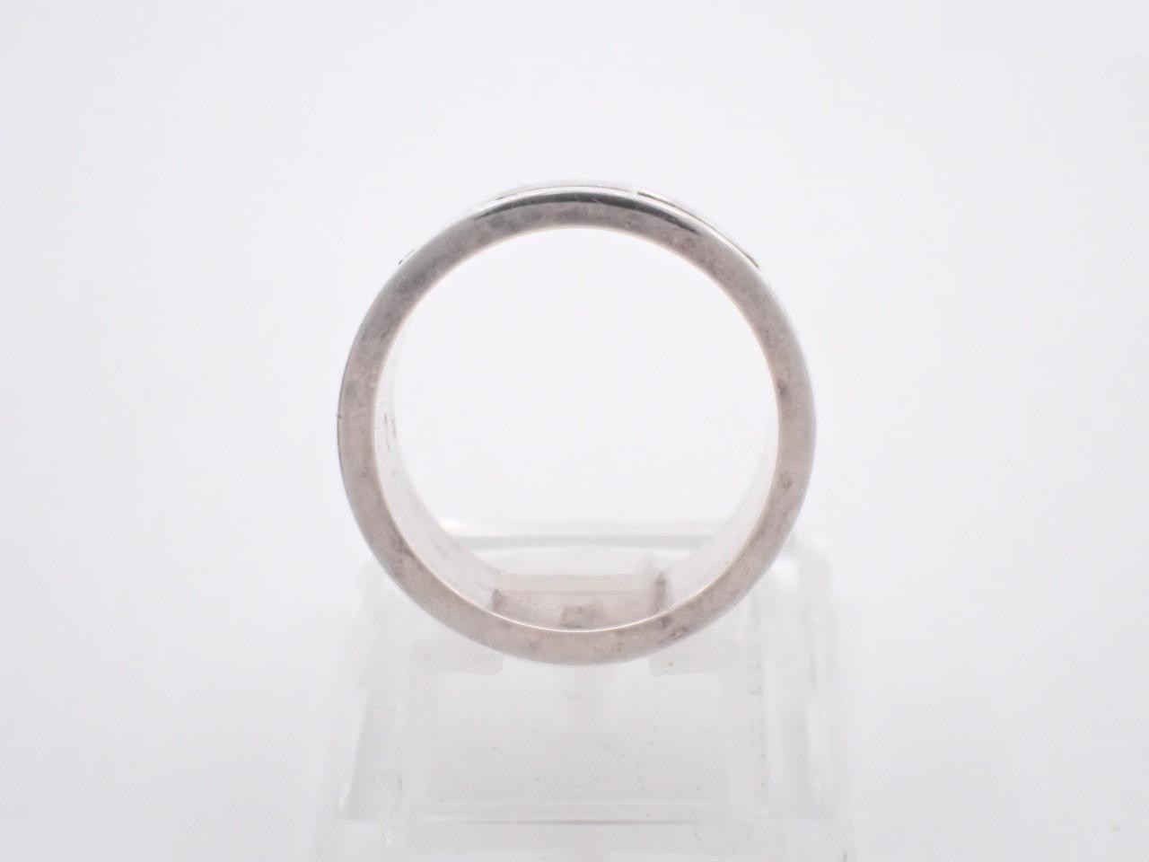 925 Branded G Open G Ring, Stamped 15, Actual Size #14, 11.8g — view 3