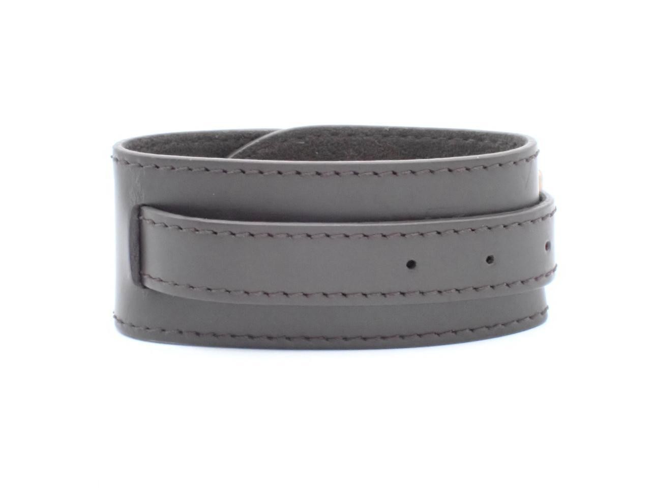 Monogram Glace Bracelet, Cafe design, wrist circumference approximately 18cm — view 2
