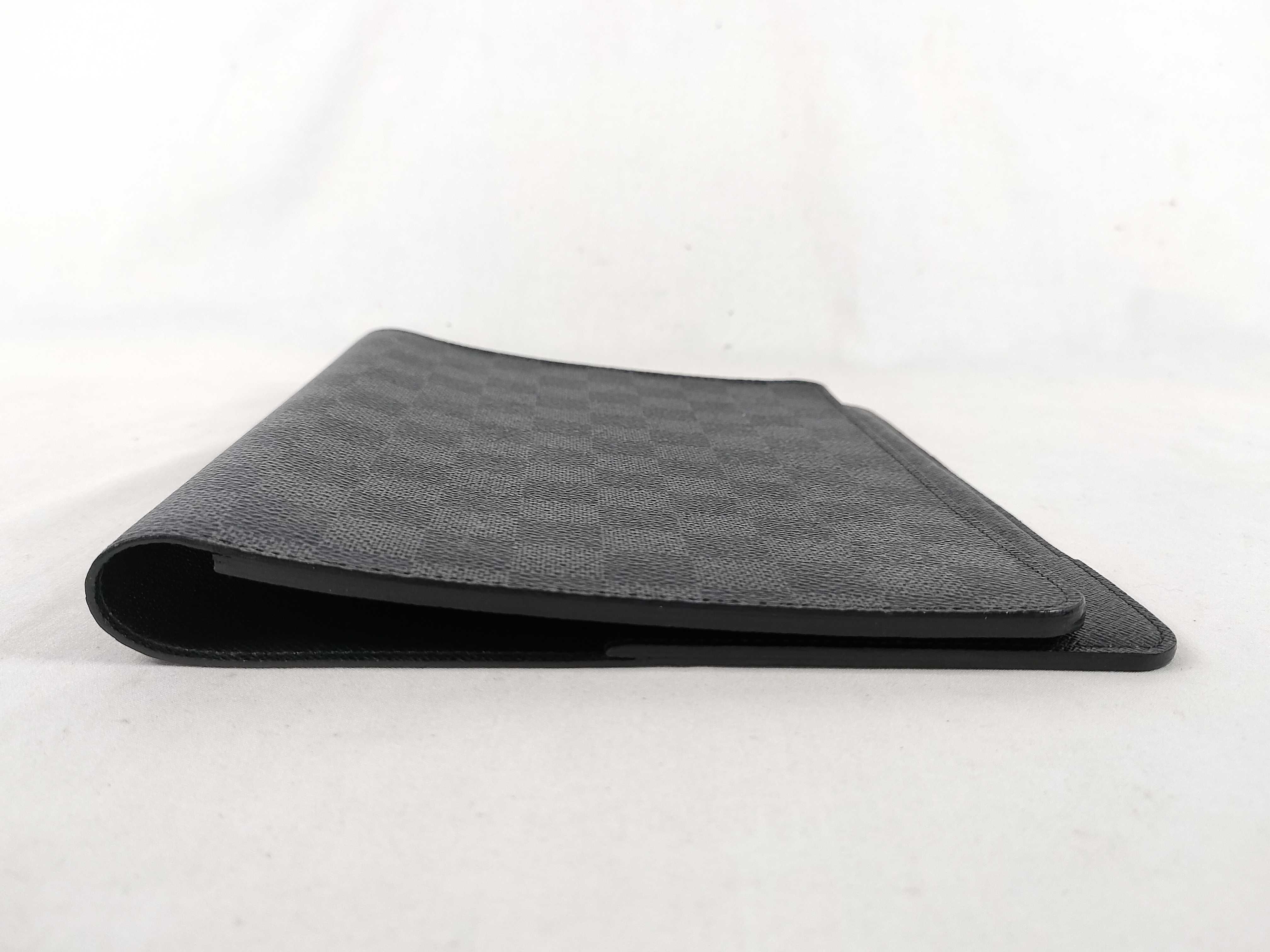 Damier Graphite LV Damier Graphite Notebook Cover — view 4