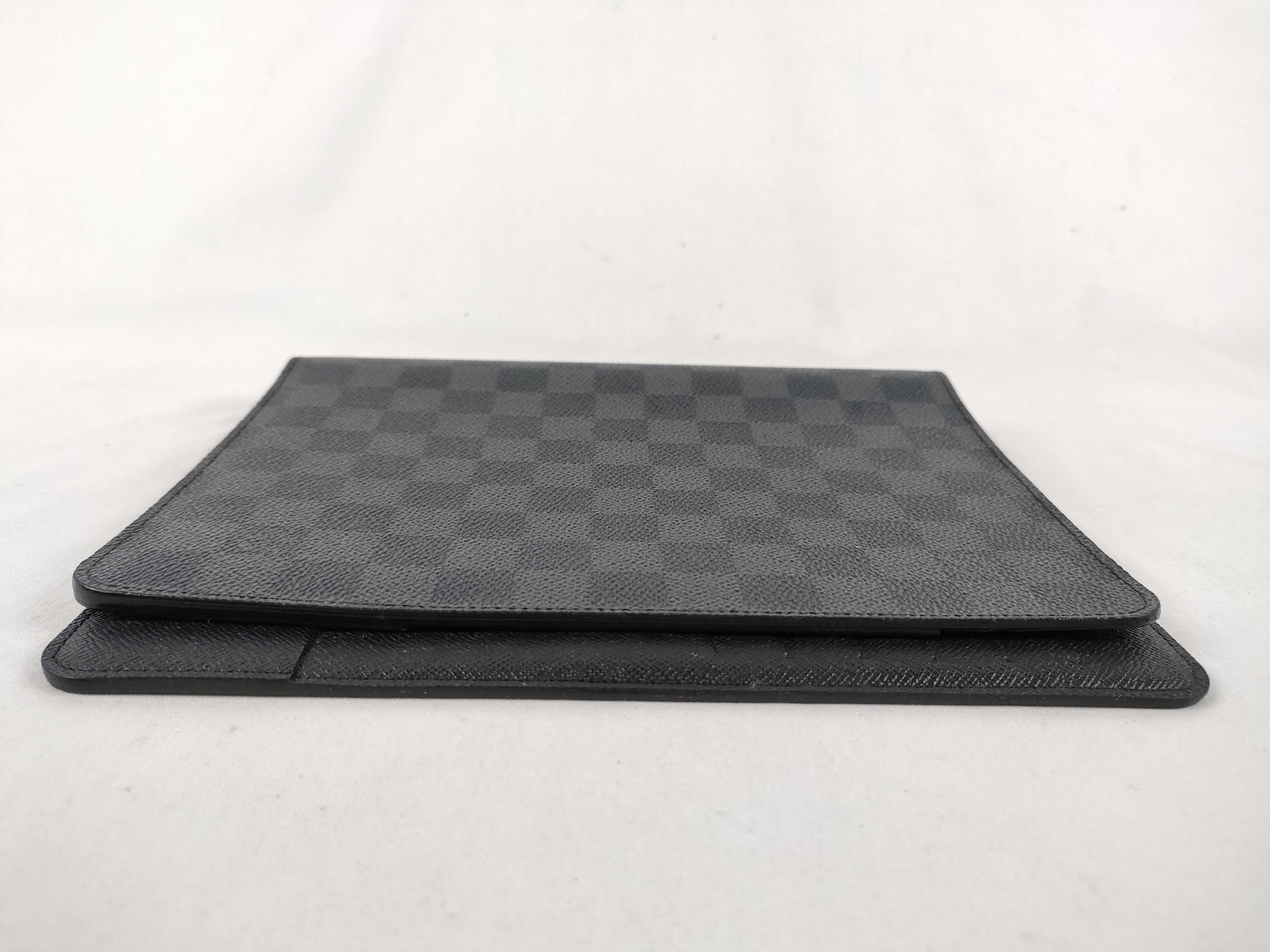 Damier Graphite LV Damier Graphite Notebook Cover — view 6