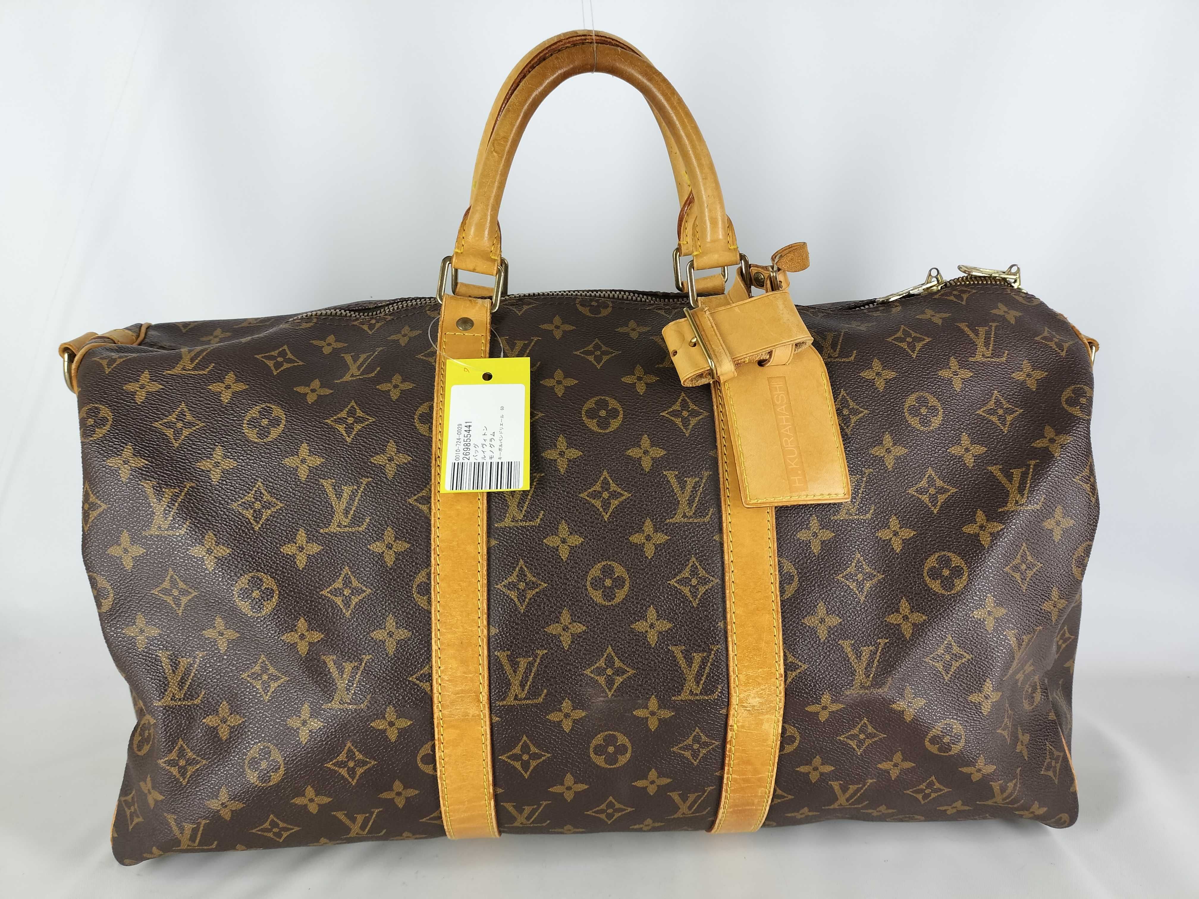 Monogram Keepall Bandoulière 60 Boston Bag