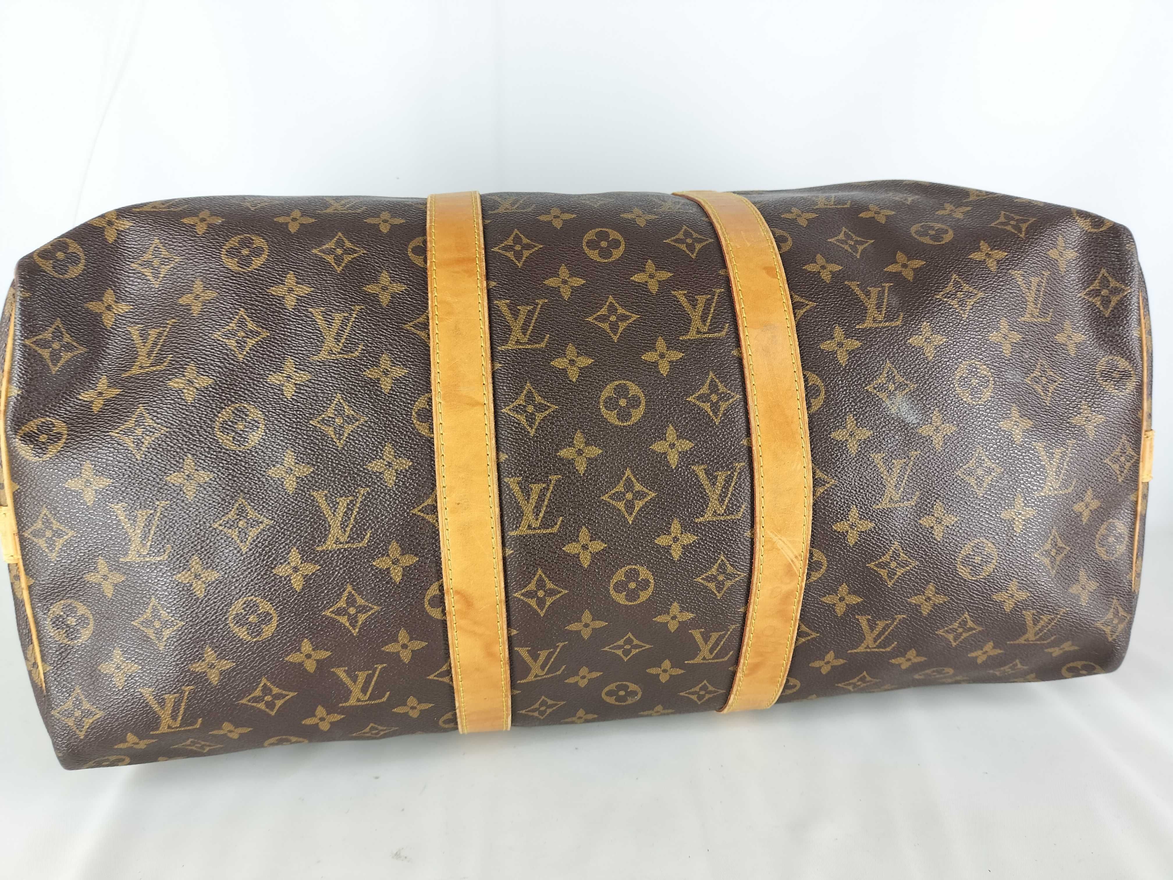 Monogram Keepall Bandoulière 60 Boston Bag — view 11