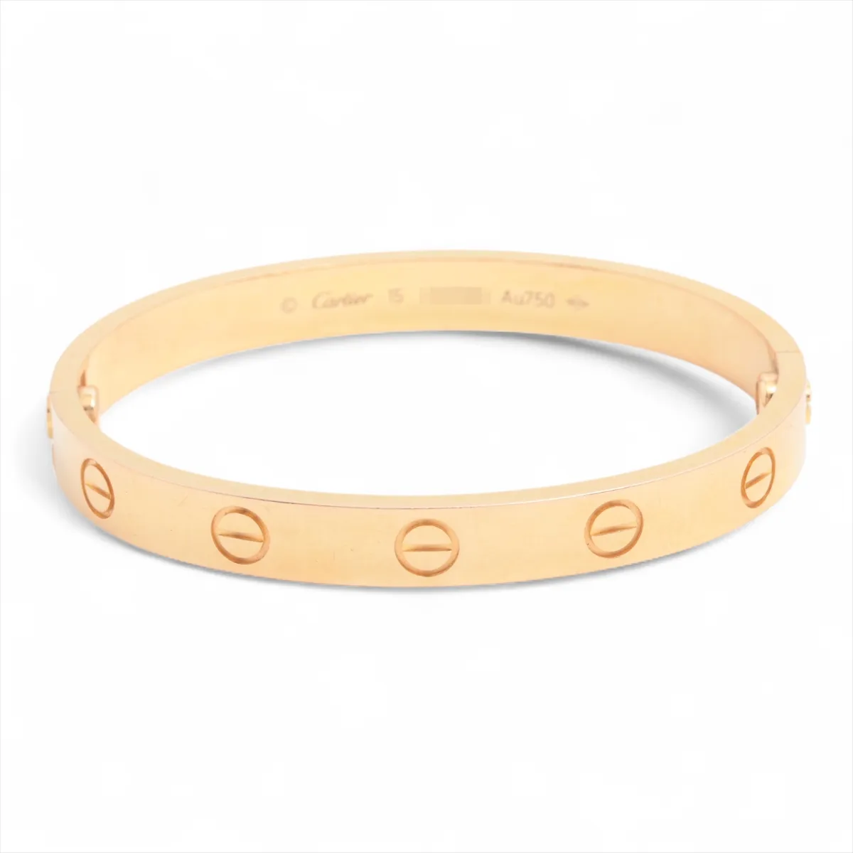 Love Bracelet 750 (PG) 28.0g 15 JAN789 Metal