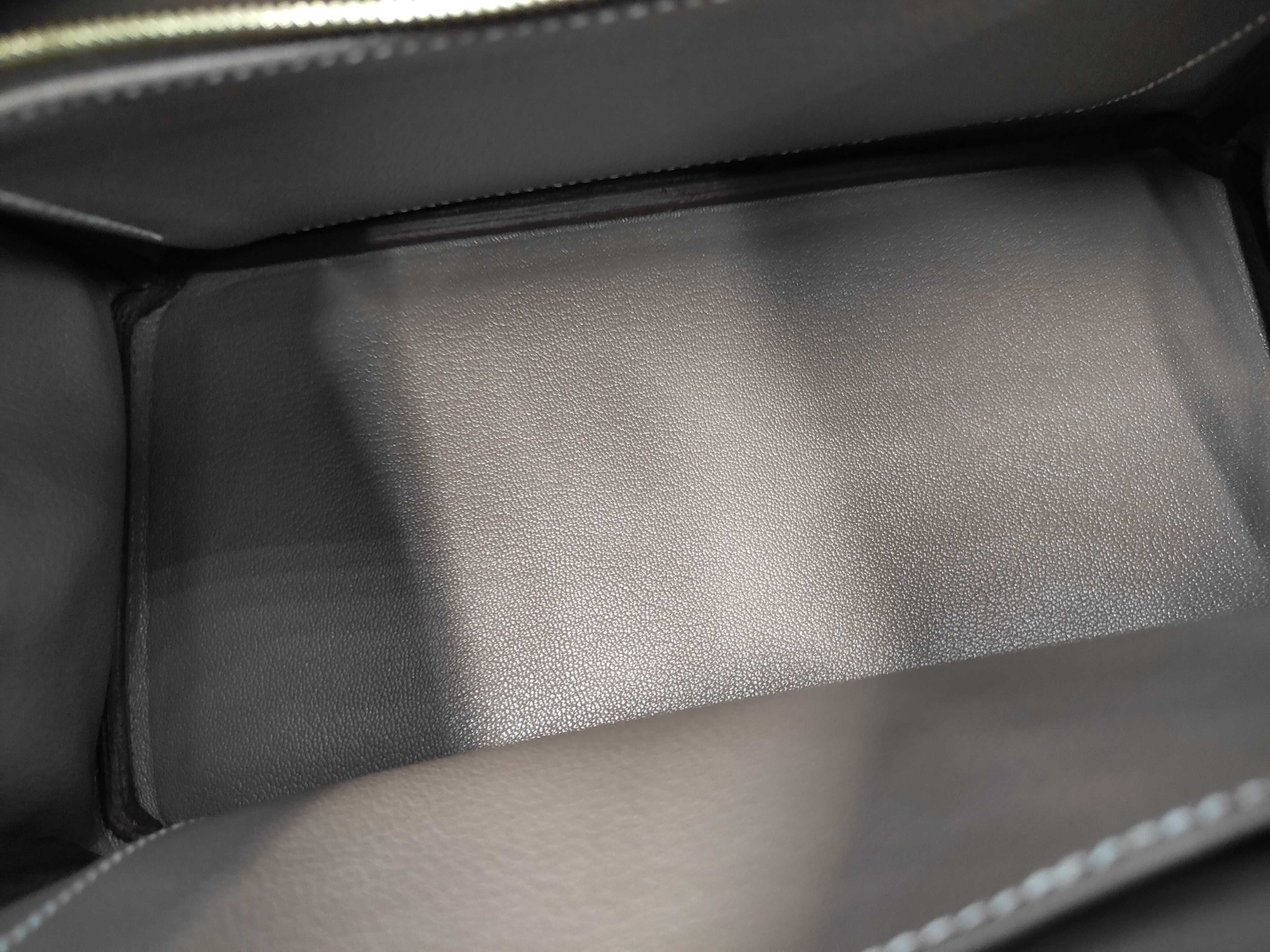 Birkin 25 Gold Hardware B Stamp Tote Bag — view 9