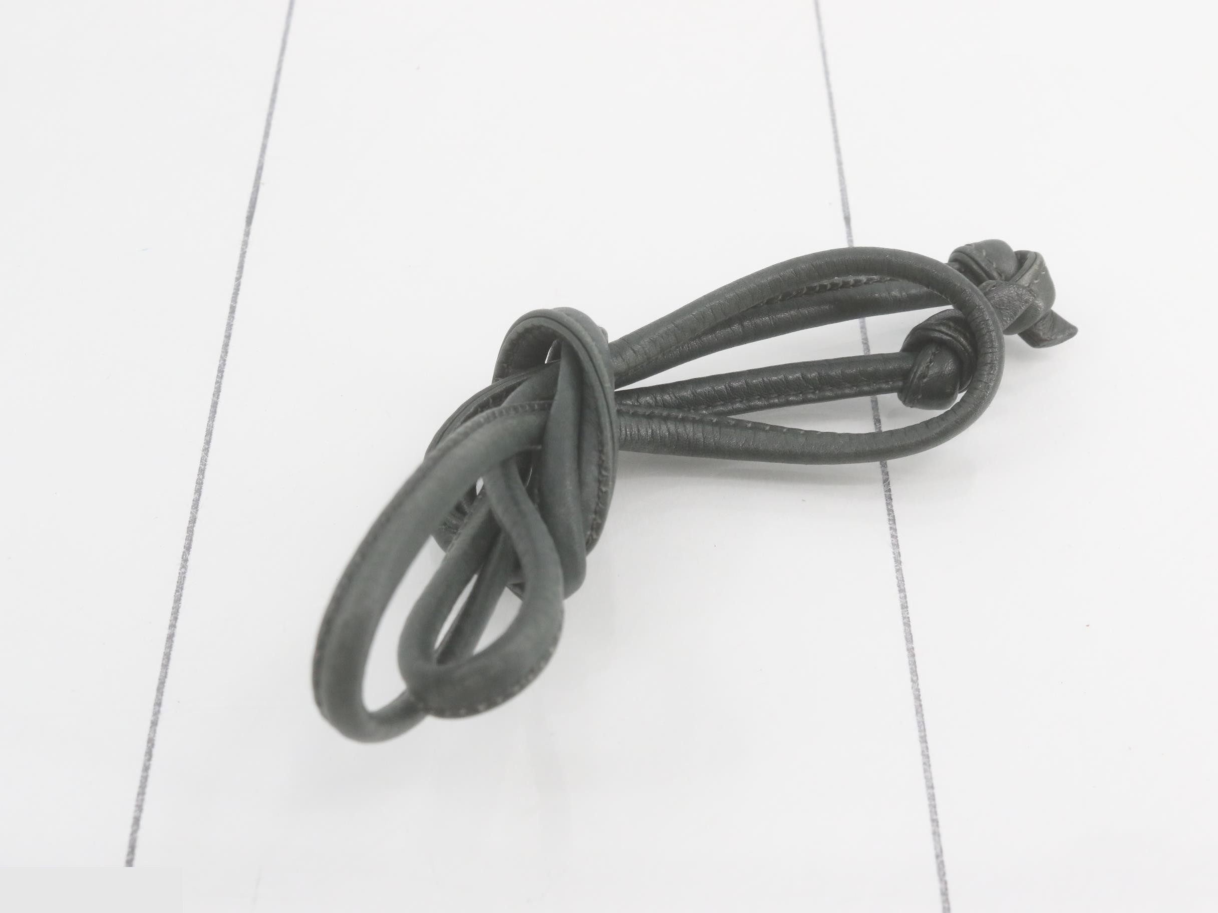 Bicolore Chain Shoulder Bag, Dark Green — view 7