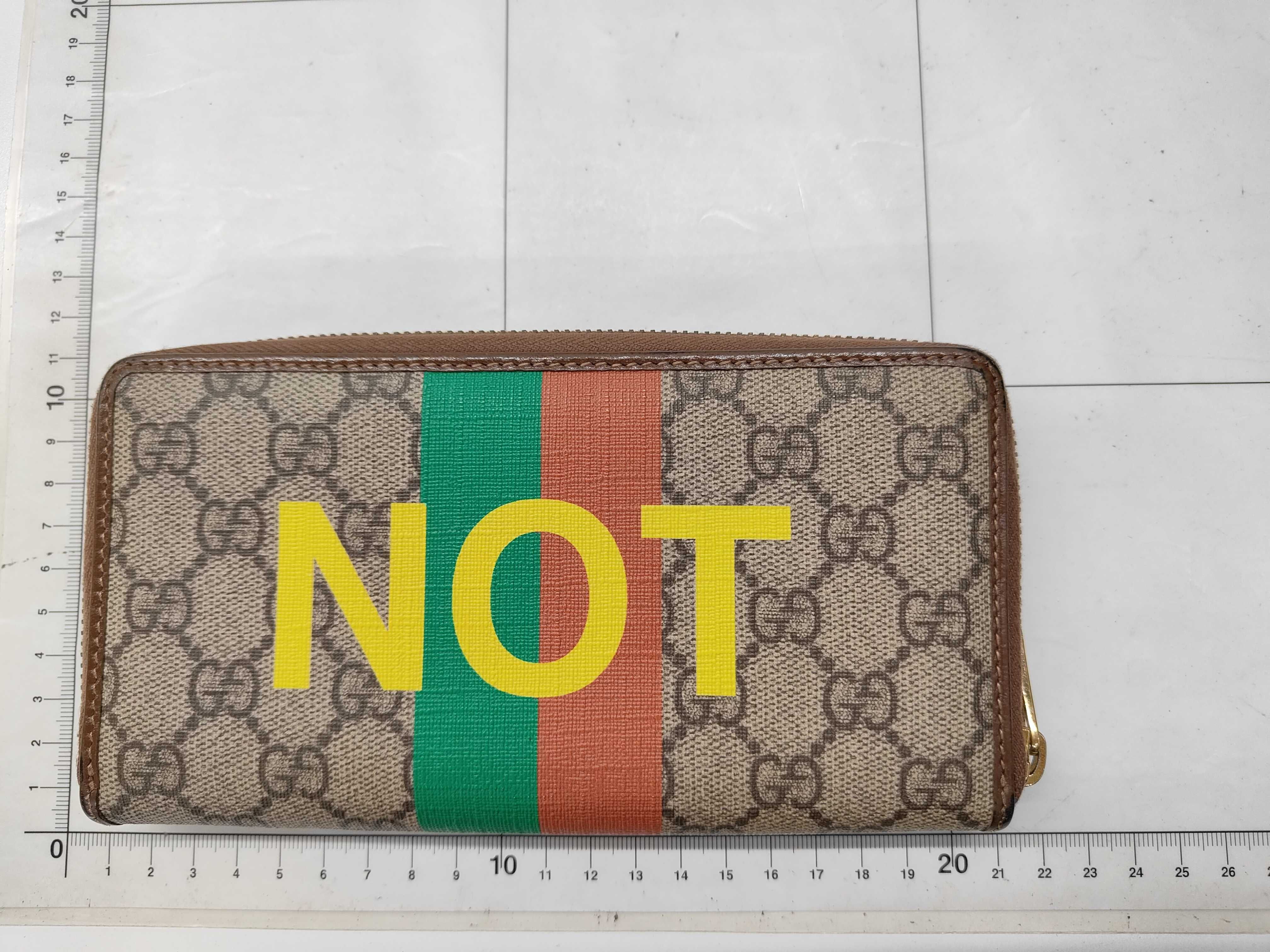 FAKE/NOT Zip-Around Wallet 636169 — view 2
