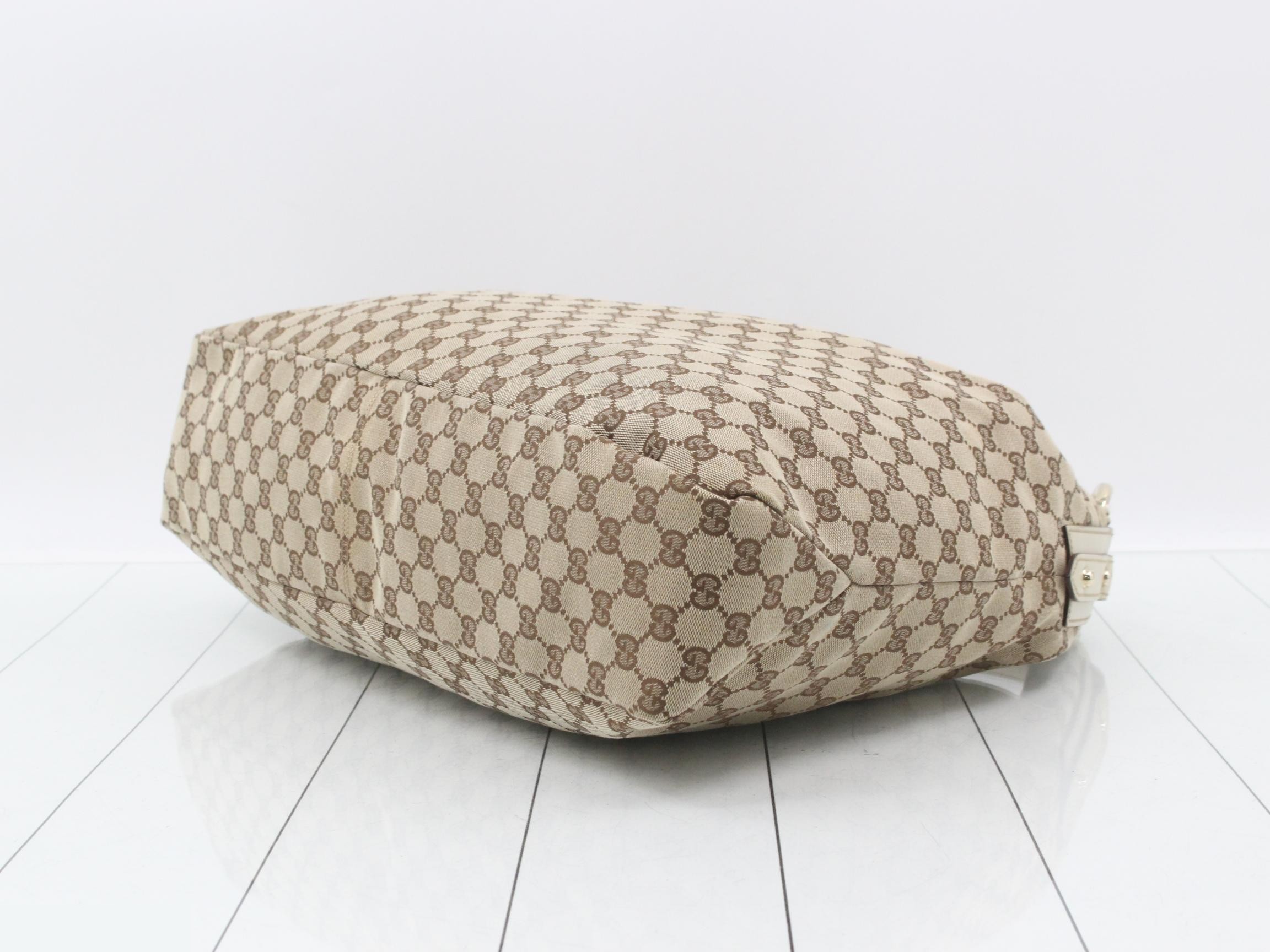 Beige/Ebony GG Canvas — view 6