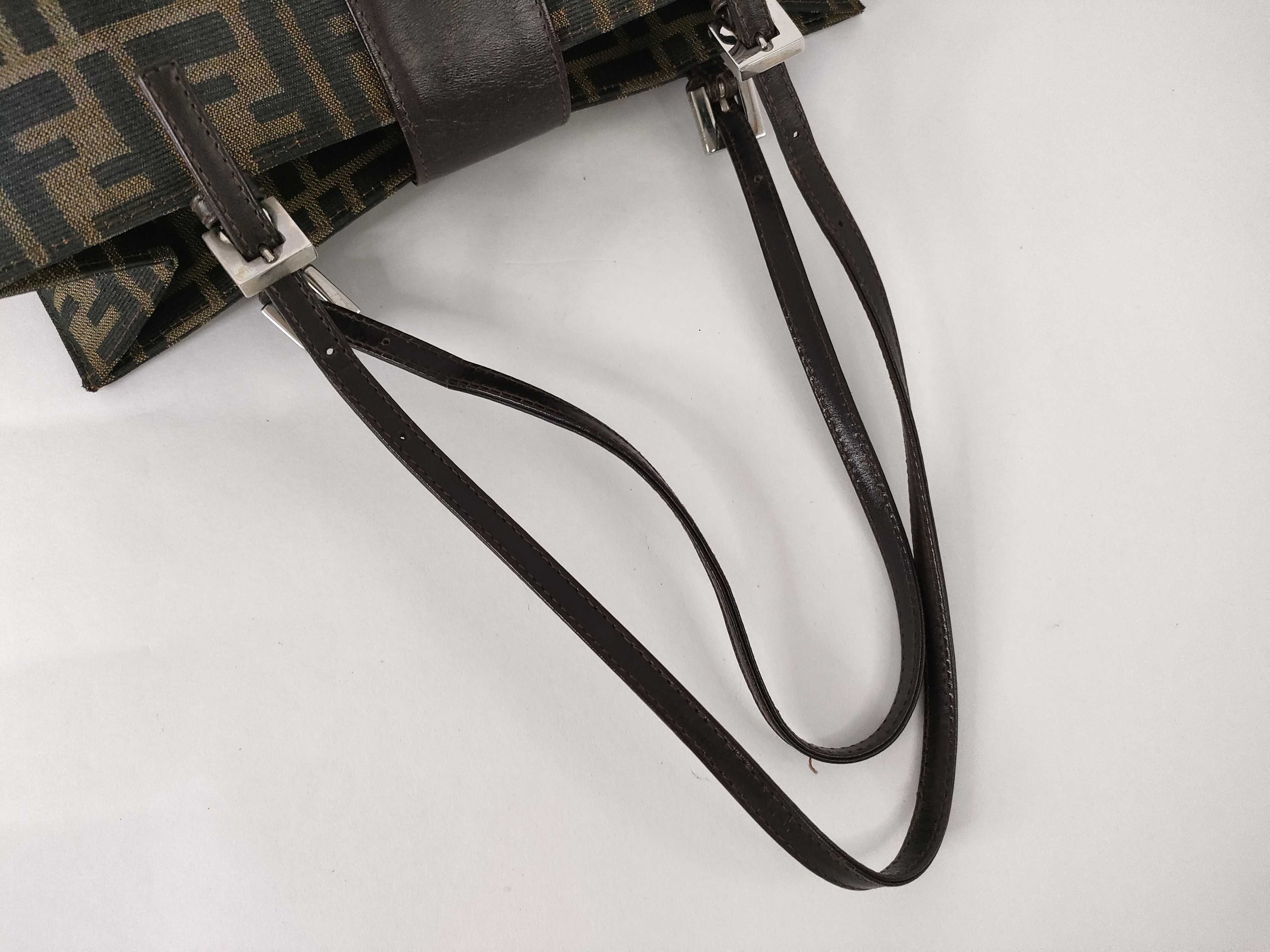 Zucca pattern Fendi Zucca handbag Nylon canvas handbag — view 3