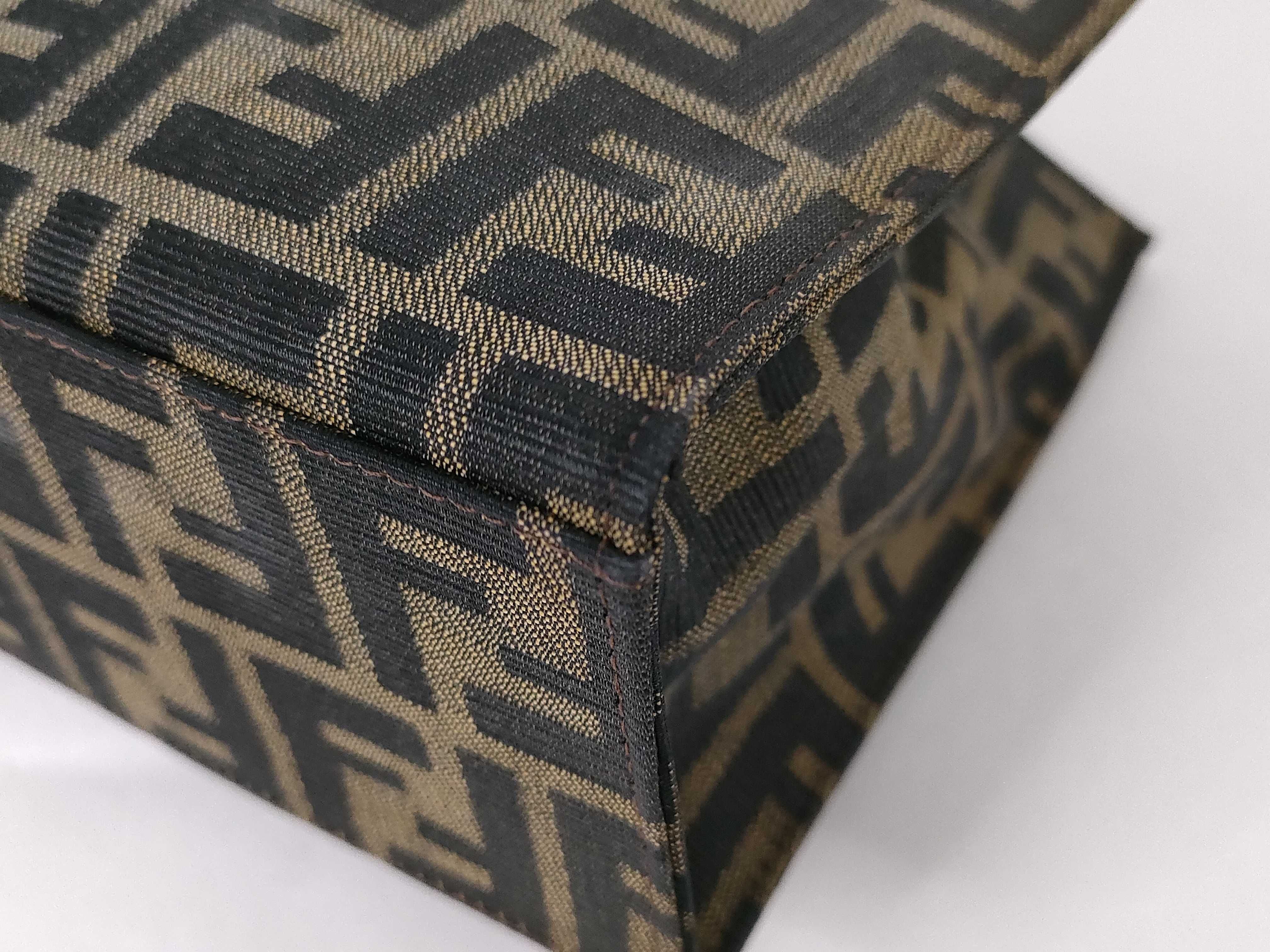 Zucca pattern Fendi Zucca handbag Nylon canvas handbag — view 6
