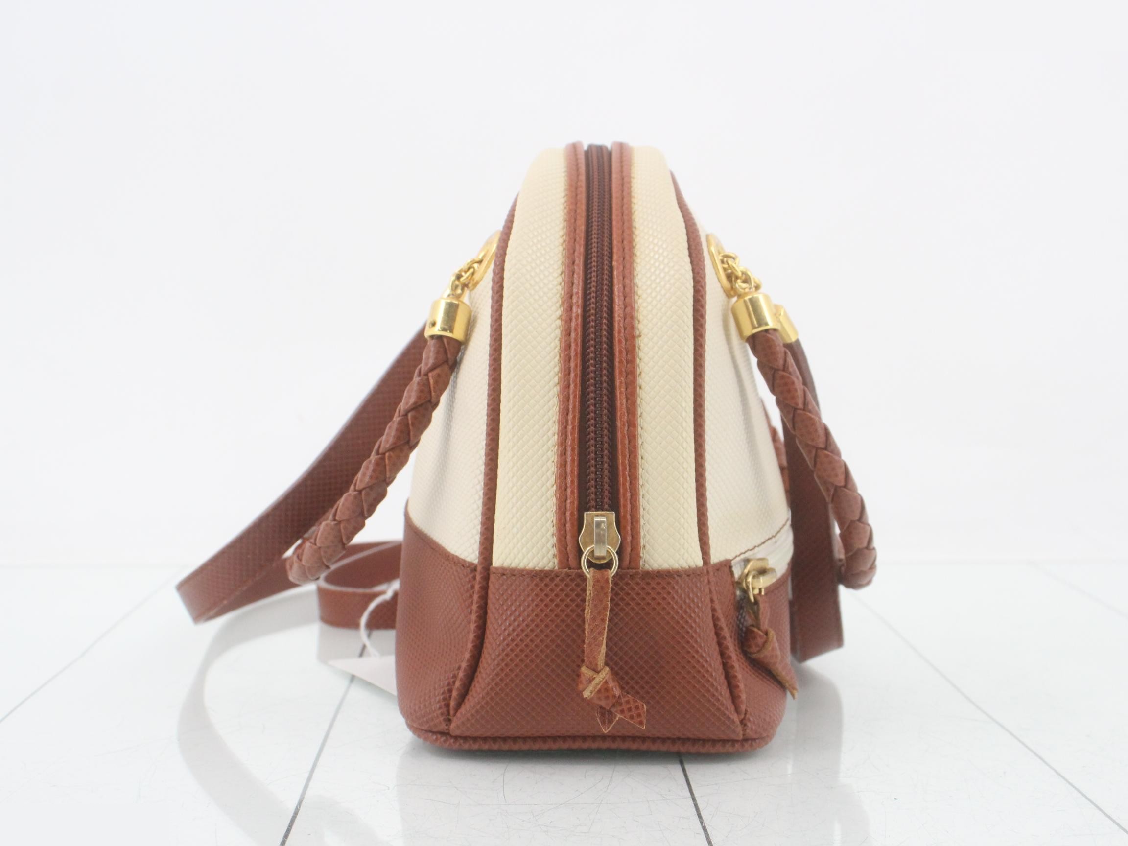 Vintage 2-Way Shoulder/Handbag, Two-Tone — view 4