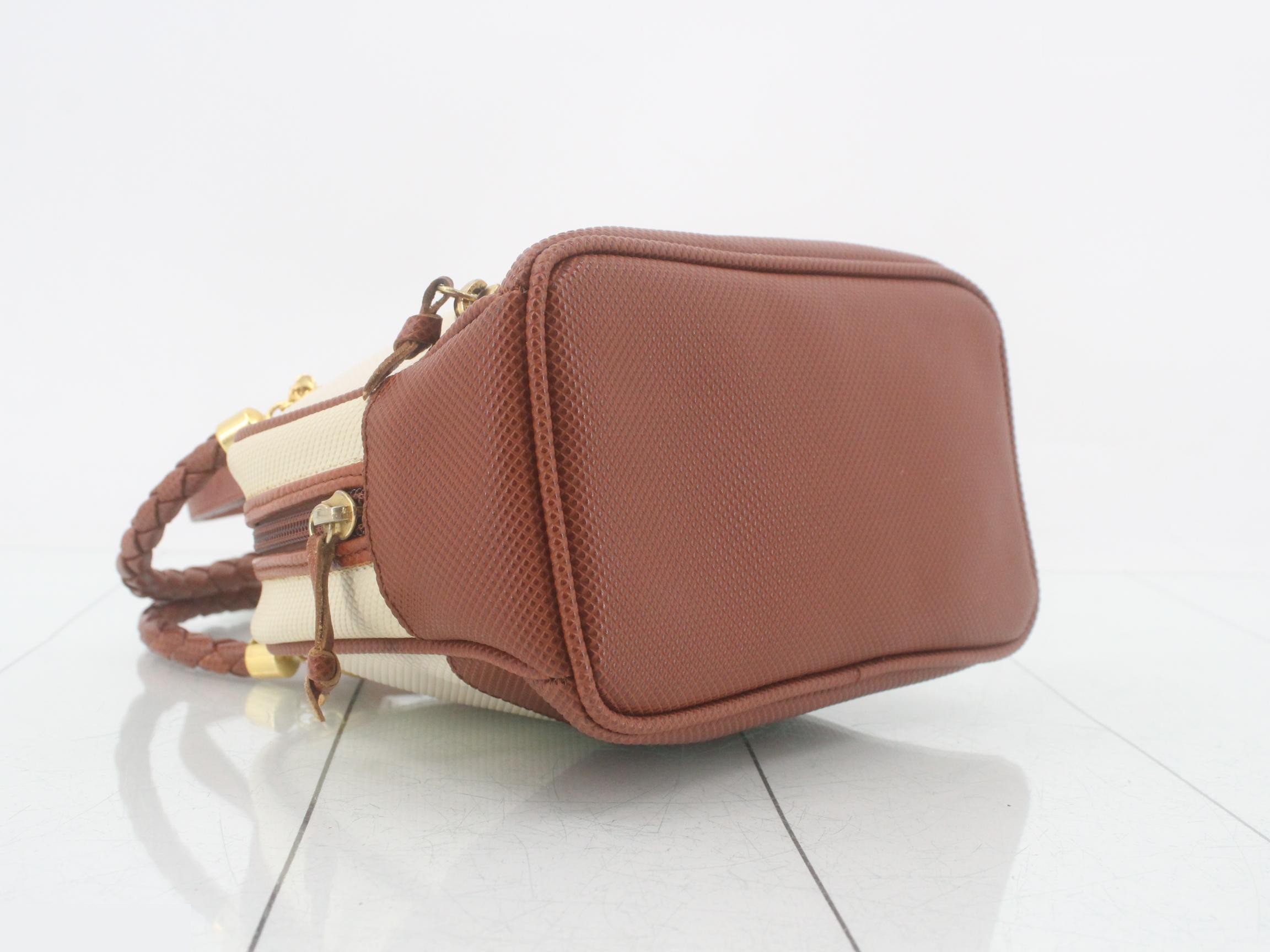 Vintage 2-Way Shoulder/Handbag, Two-Tone — view 5