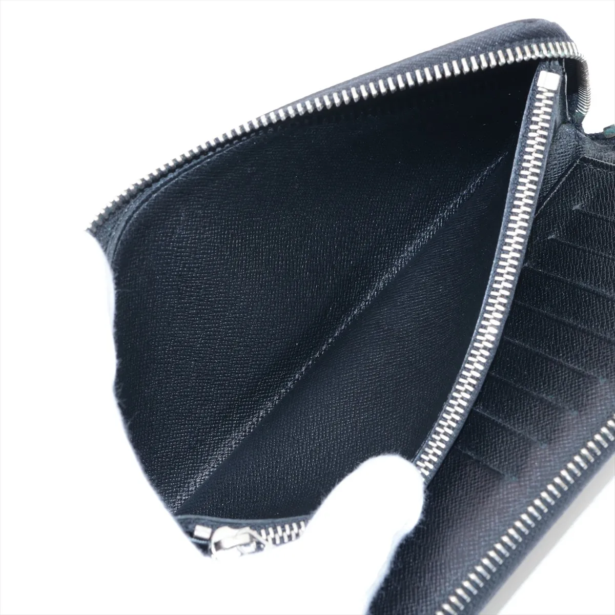 Damier Graphite Zippy Wallet Vertical N63095 CA2131 Black Round Zip Wallet — view 4