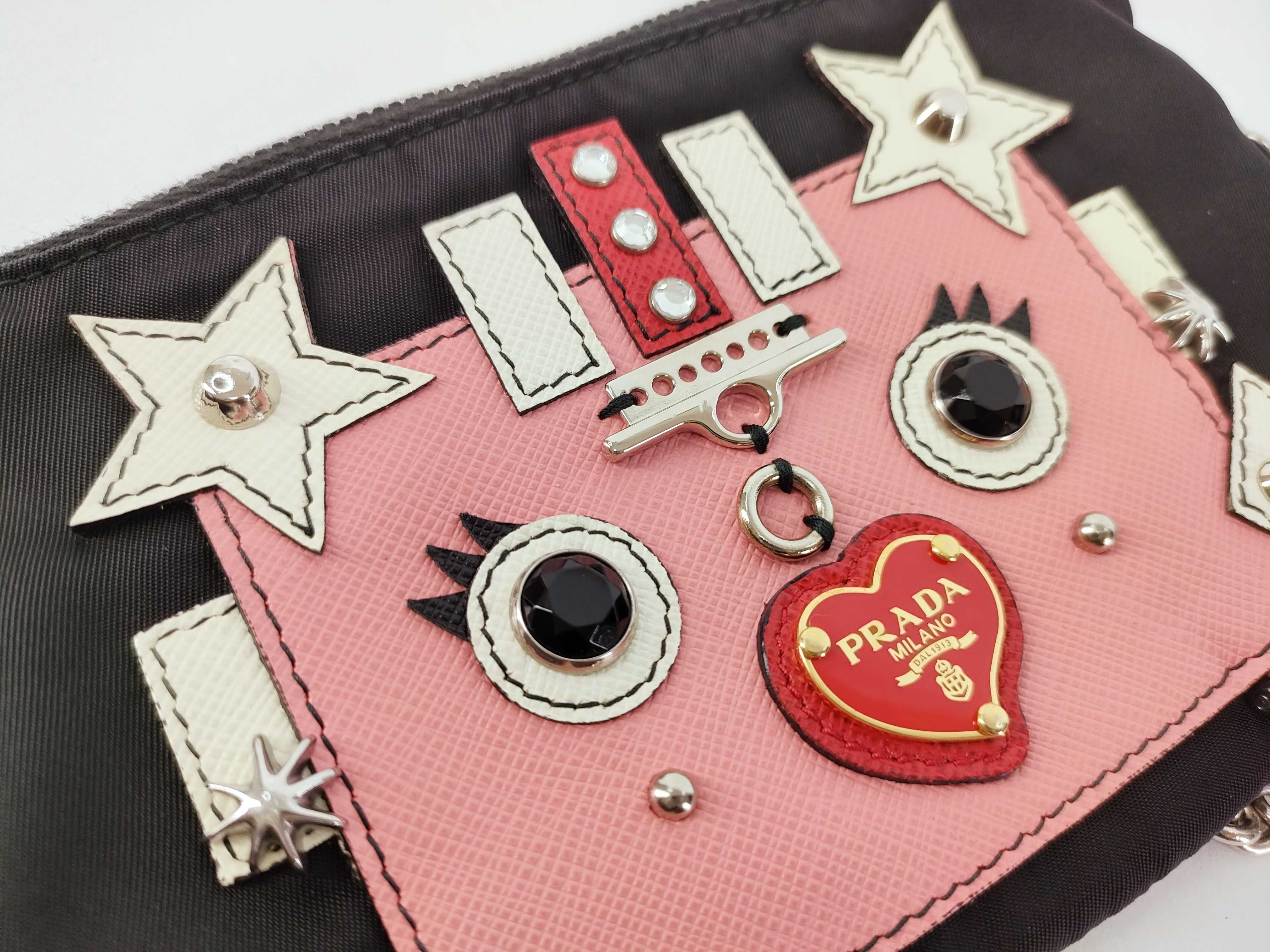 Accessory Pouch, Nylon, Robot Logo Pouch — view 12