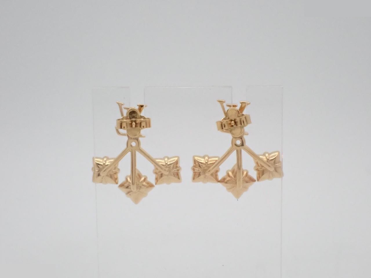 Earrings, Bouclé d'Oreilles, Pusse Lulugram, Gold — view 2