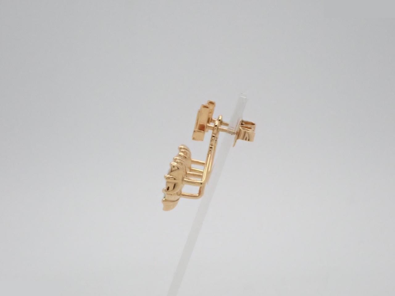 Earrings, Bouclé d'Oreilles, Pusse Lulugram, Gold — view 3