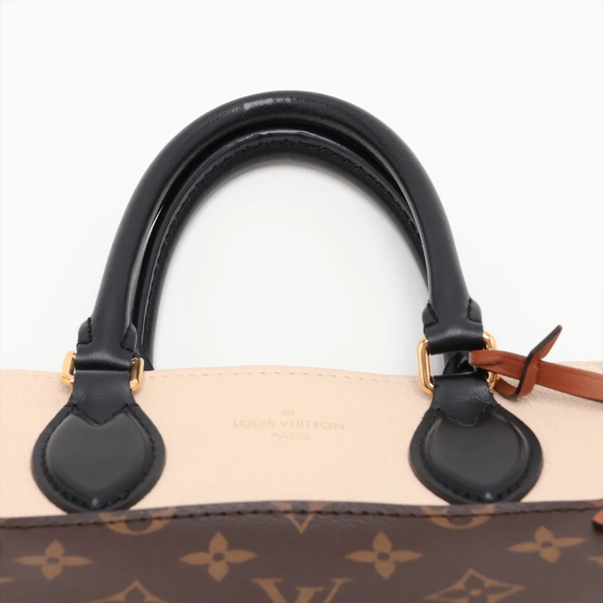 Monogram Fold Tote PM M45388 Brown x Beige x Khaki (RFID detected) — view 6